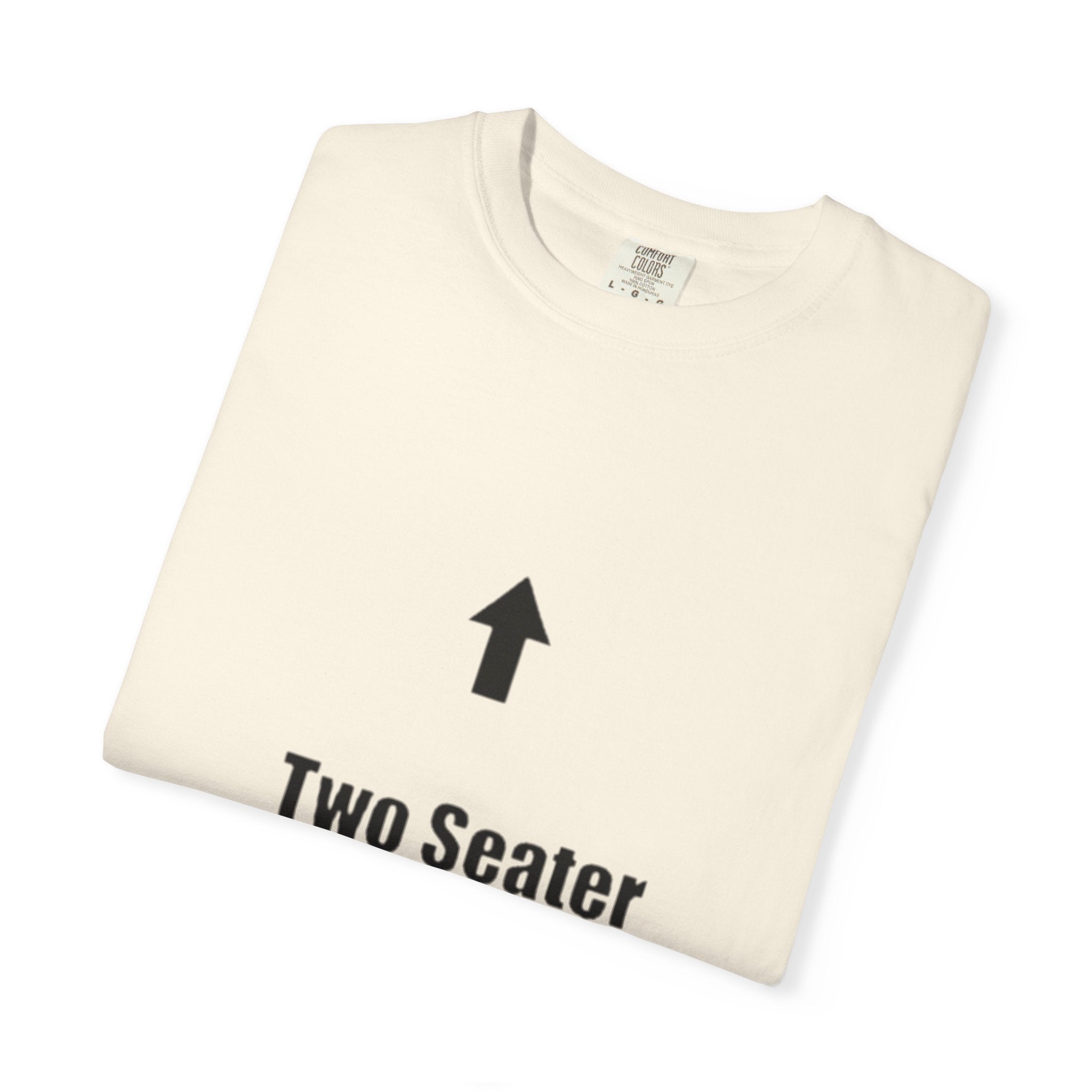 Two Seater T-Shirt — Funny Couples/Matching Tee with Up & Down Arrows