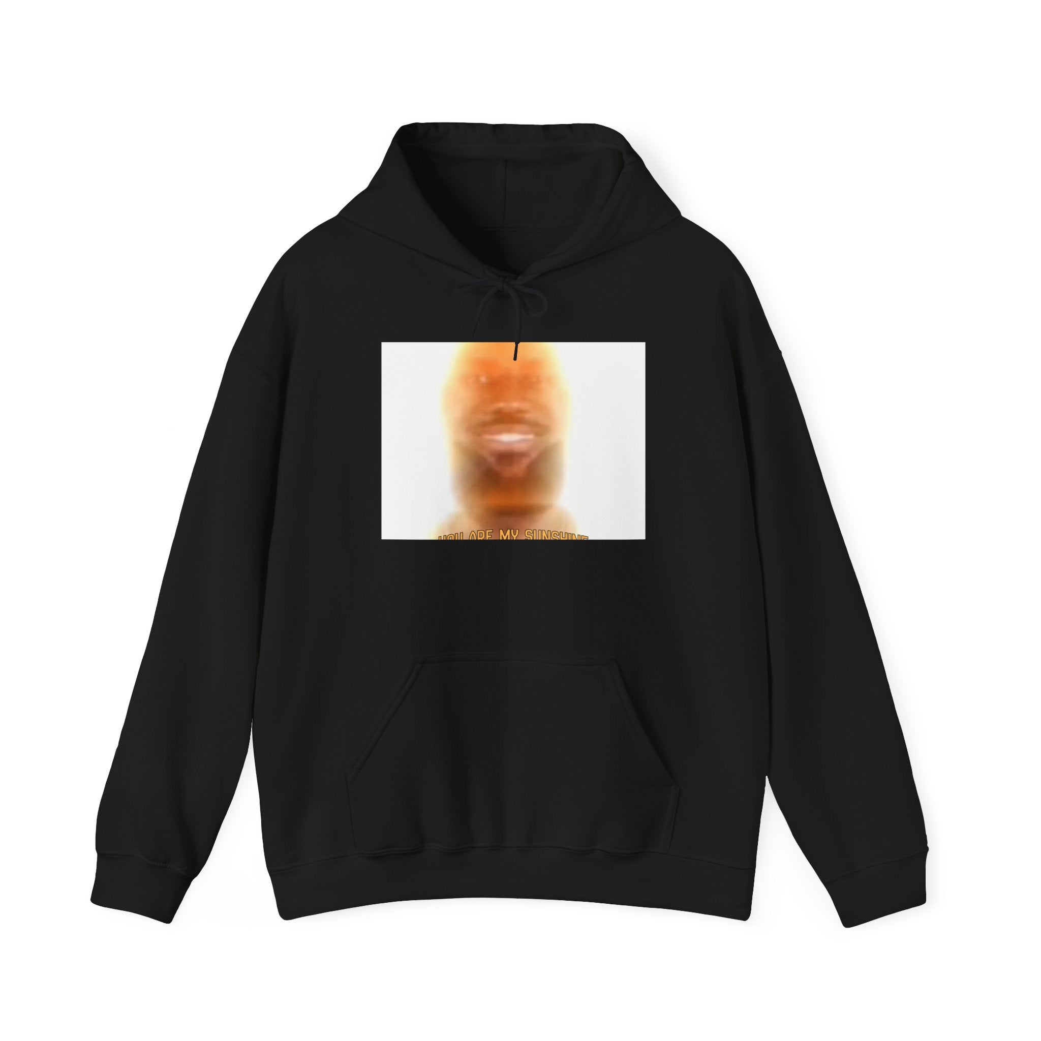 Hoodie — Ethereal Face Glow Graphic Hooded Sweatshirt