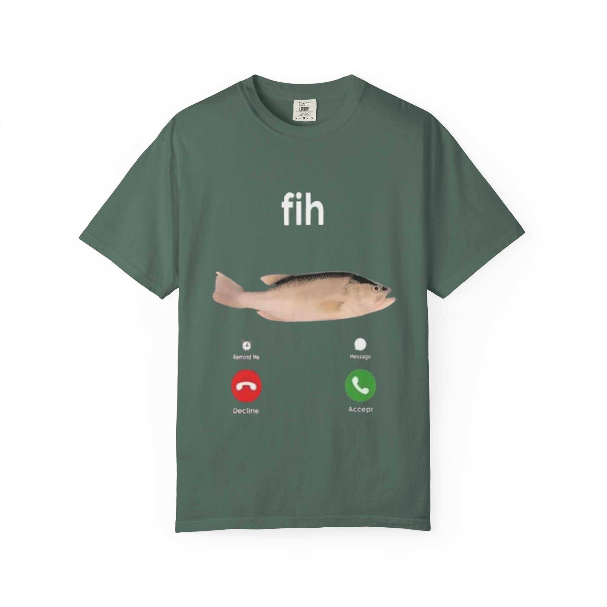 Fish Incoming T-Shirt — Funny Incoming Call Graphic Tee