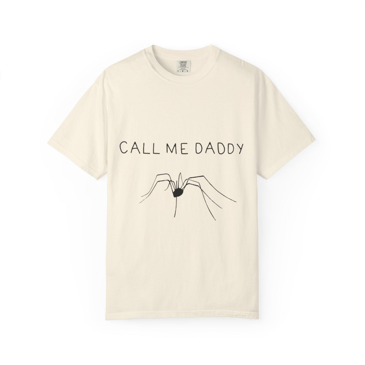 T-Shirt — "Call Me Daddy" Spider Line Art Tee