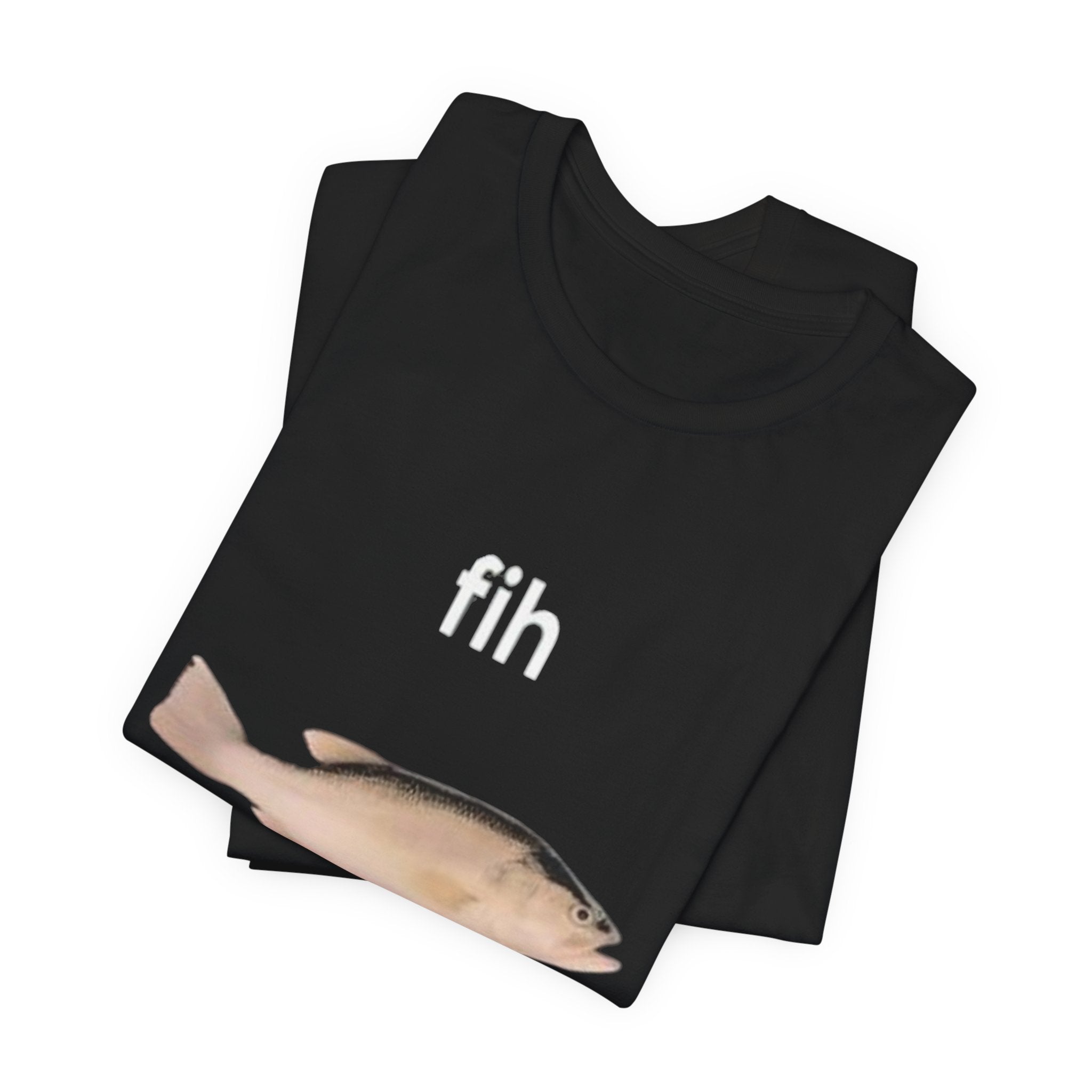 Fish Call T‑Shirt — Funny Incoming Call Design (Answer or Decline)