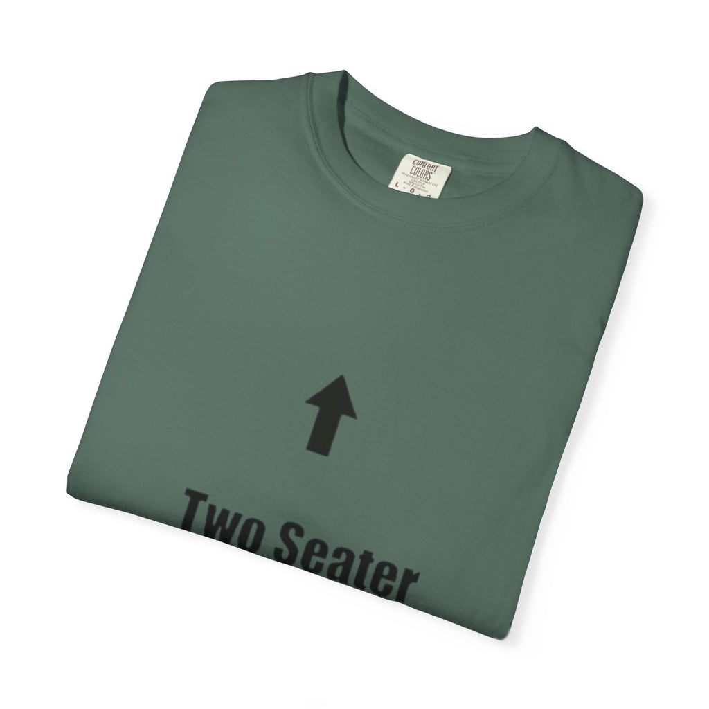 Two Seater T-Shirt — Funny Couples/Matching Tee with Up & Down Arrows