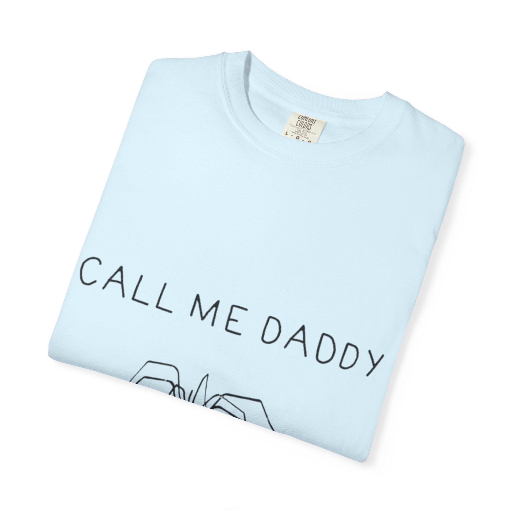 T-Shirt — "Call Me Daddy" Spider Line Art Tee