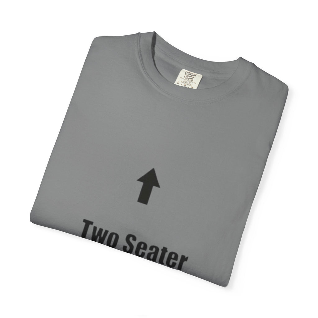 Two Seater T-Shirt — Funny Couples/Matching Tee with Up & Down Arrows