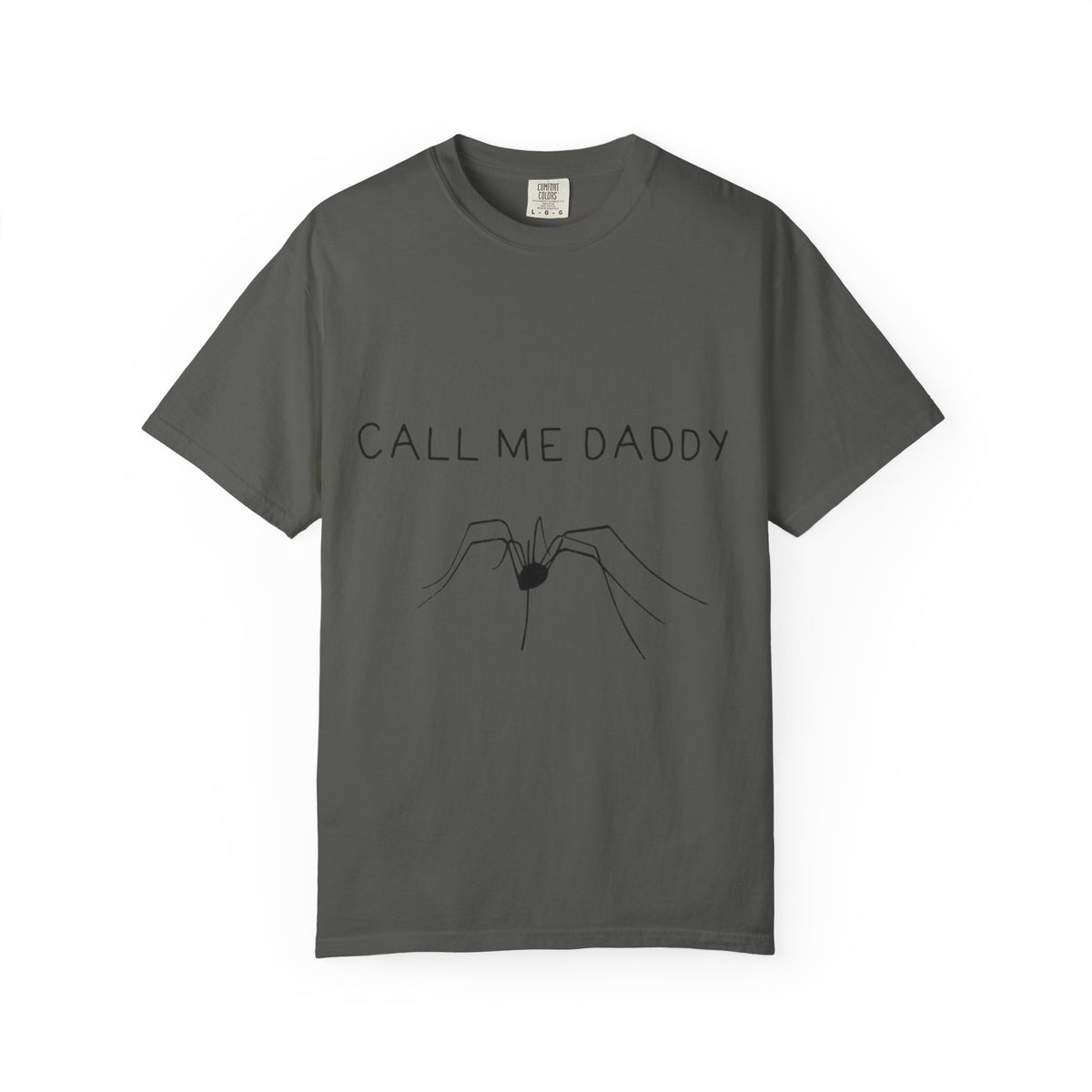 T-Shirt — "Call Me Daddy" Spider Line Art Tee