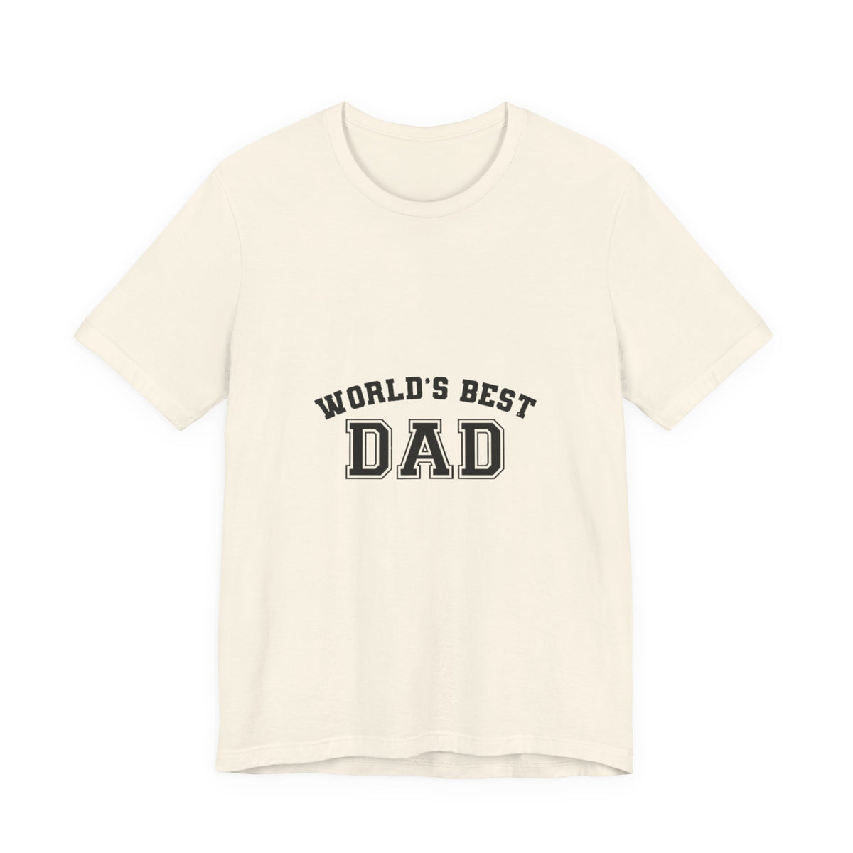 World's Best Dad T-Shirt — Classic Father's Day Tee