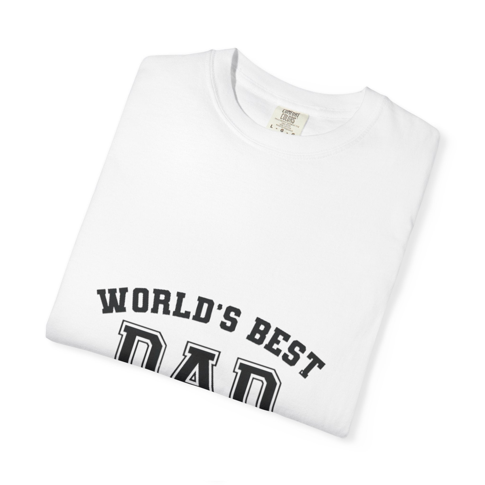 World's Best Dad T-Shirt — Classic Father's Day Gift