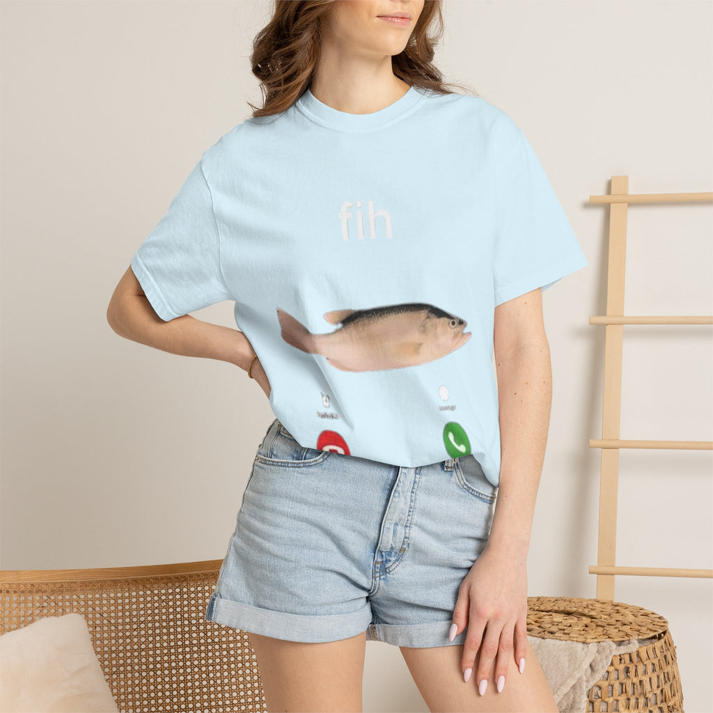Fish Incoming T-Shirt — Funny Incoming Call Graphic Tee