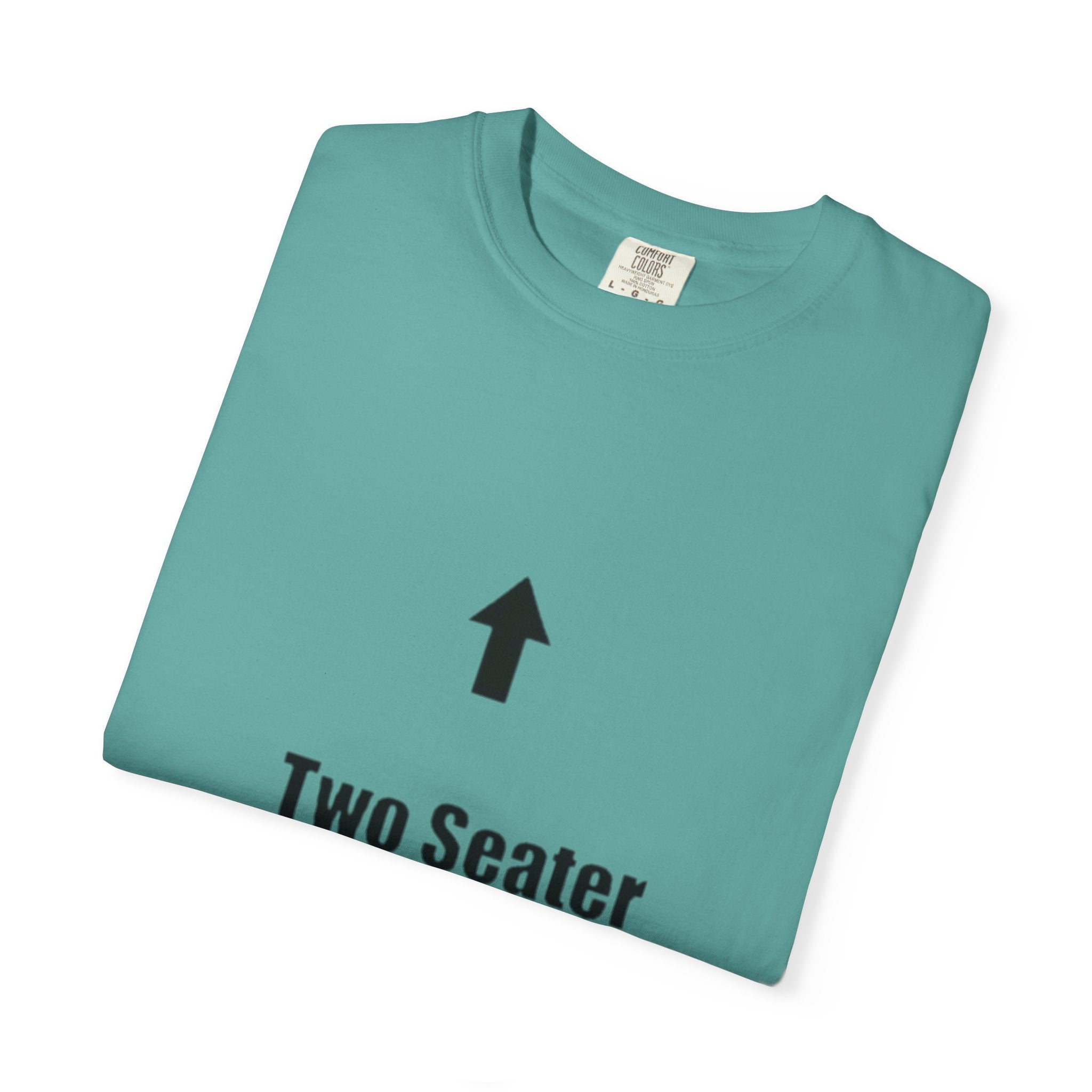 Two Seater T-Shirt — Funny Couples/Matching Tee with Up & Down Arrows