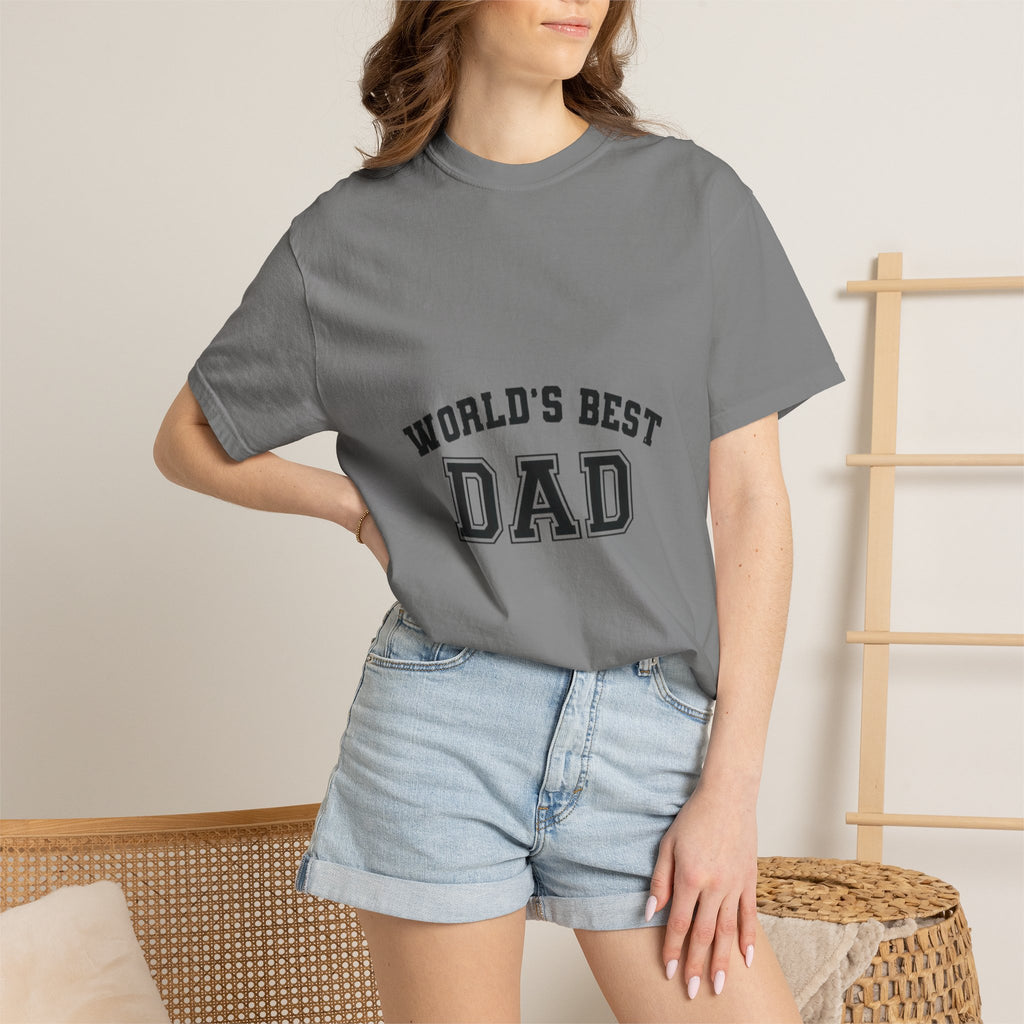World's Best Dad T-Shirt — Classic Father's Day Gift