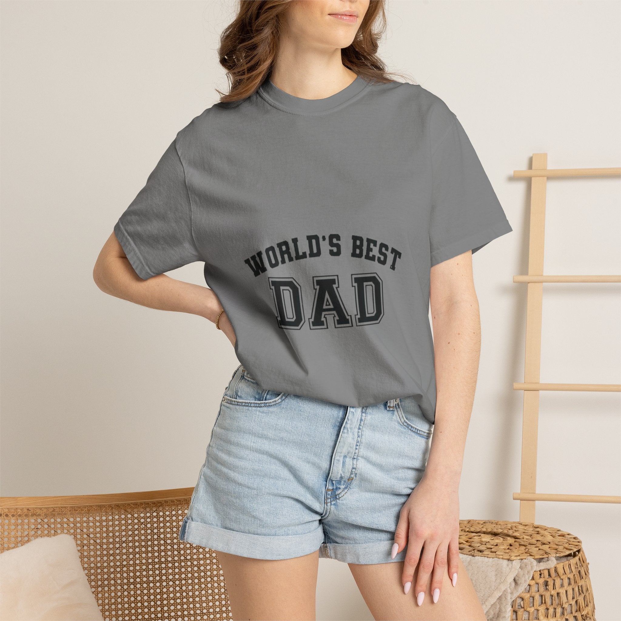 World's Best Dad T-Shirt — Classic Father's Day Gift