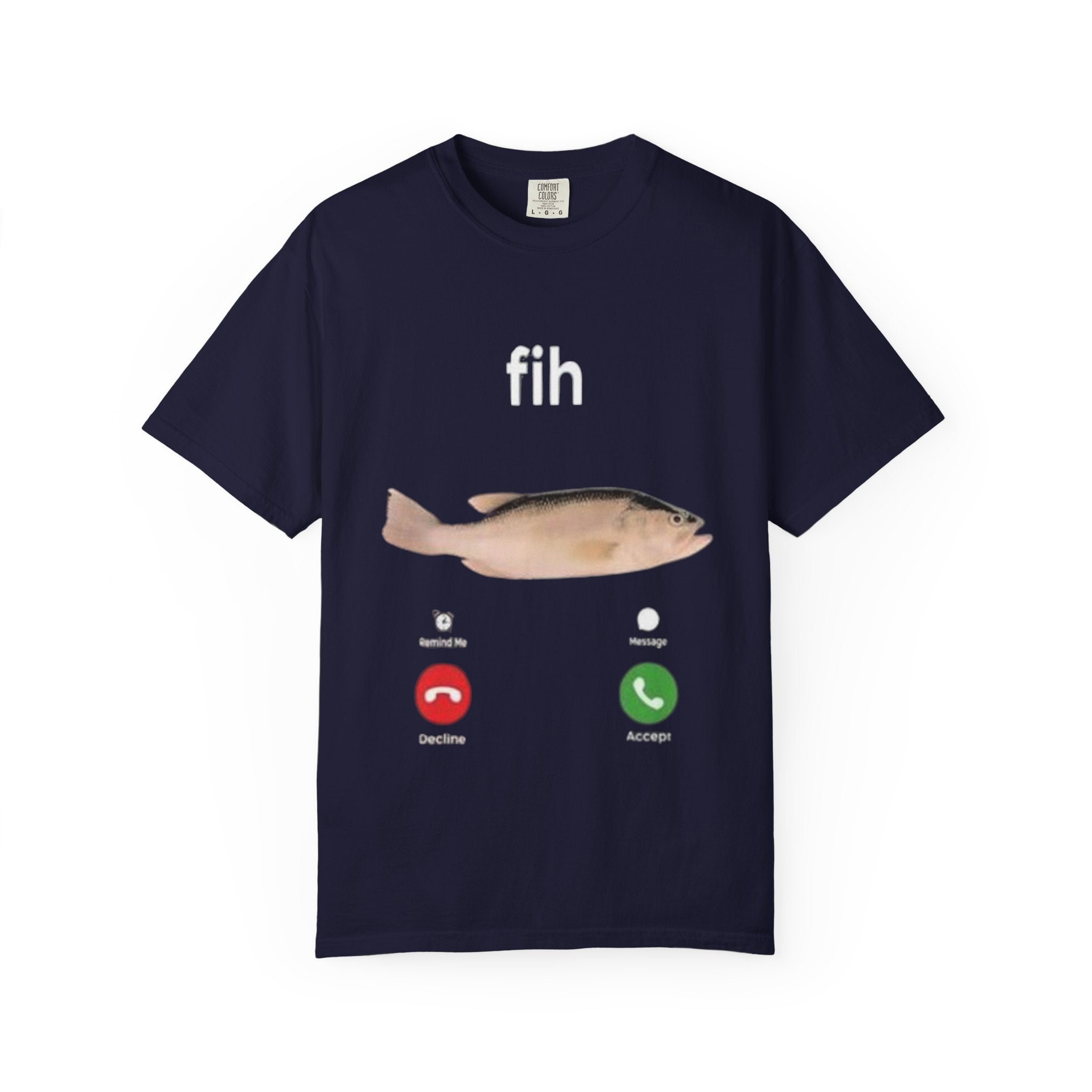Fish Incoming T-Shirt — Funny Incoming Call Graphic Tee