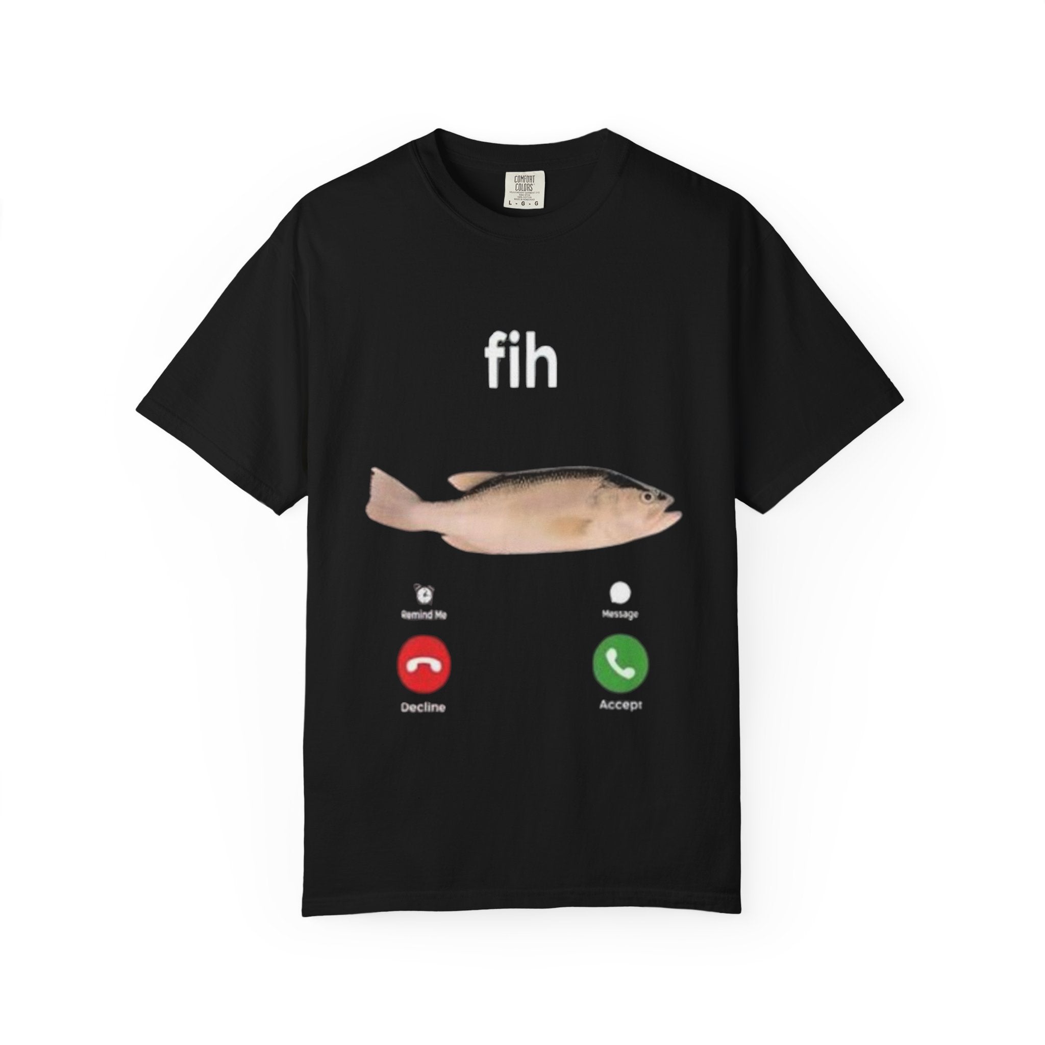 Fish Incoming T-Shirt — Funny Incoming Call Graphic Tee