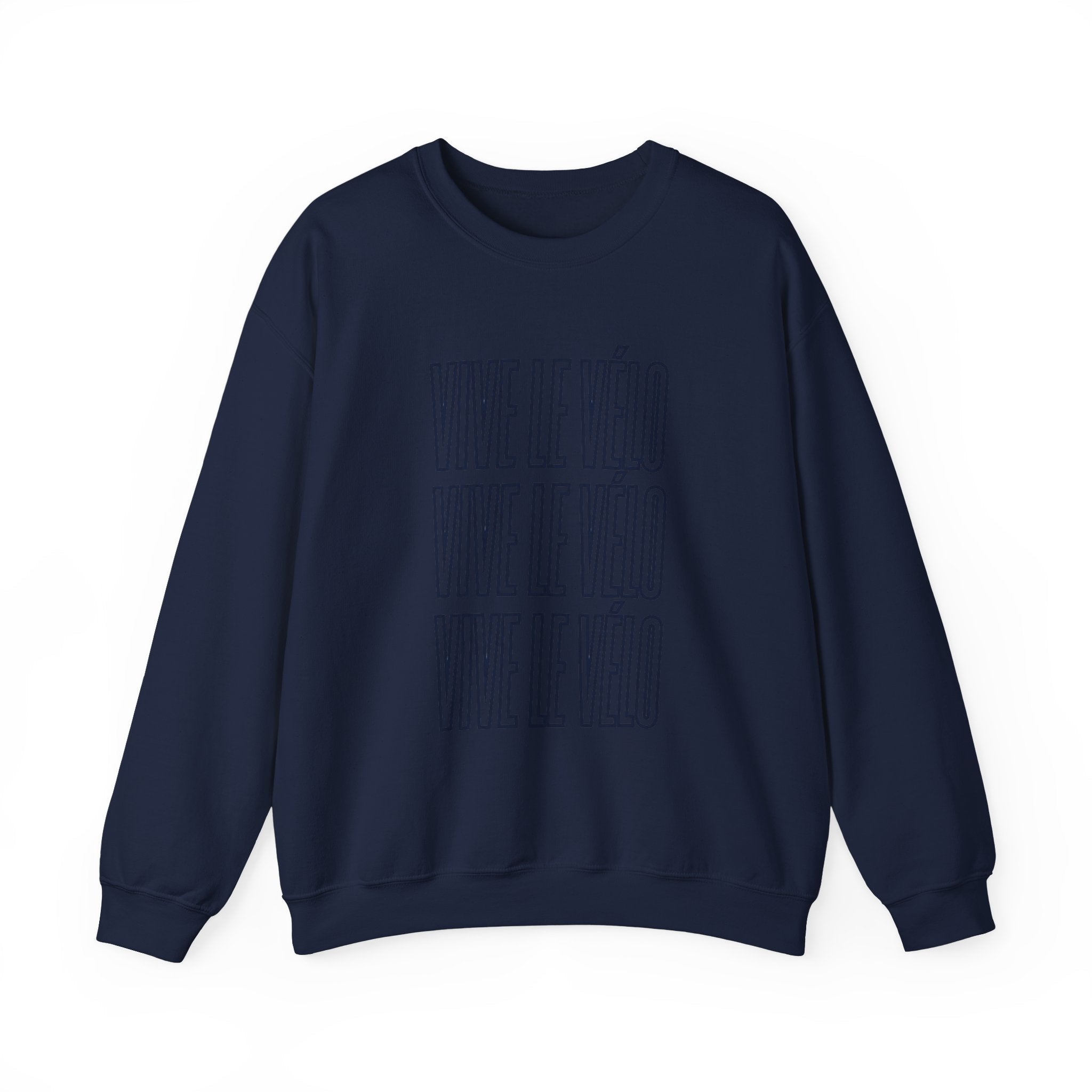 Vive le Vélo Crewneck Sweatshirt | Cycling Tour de France Style