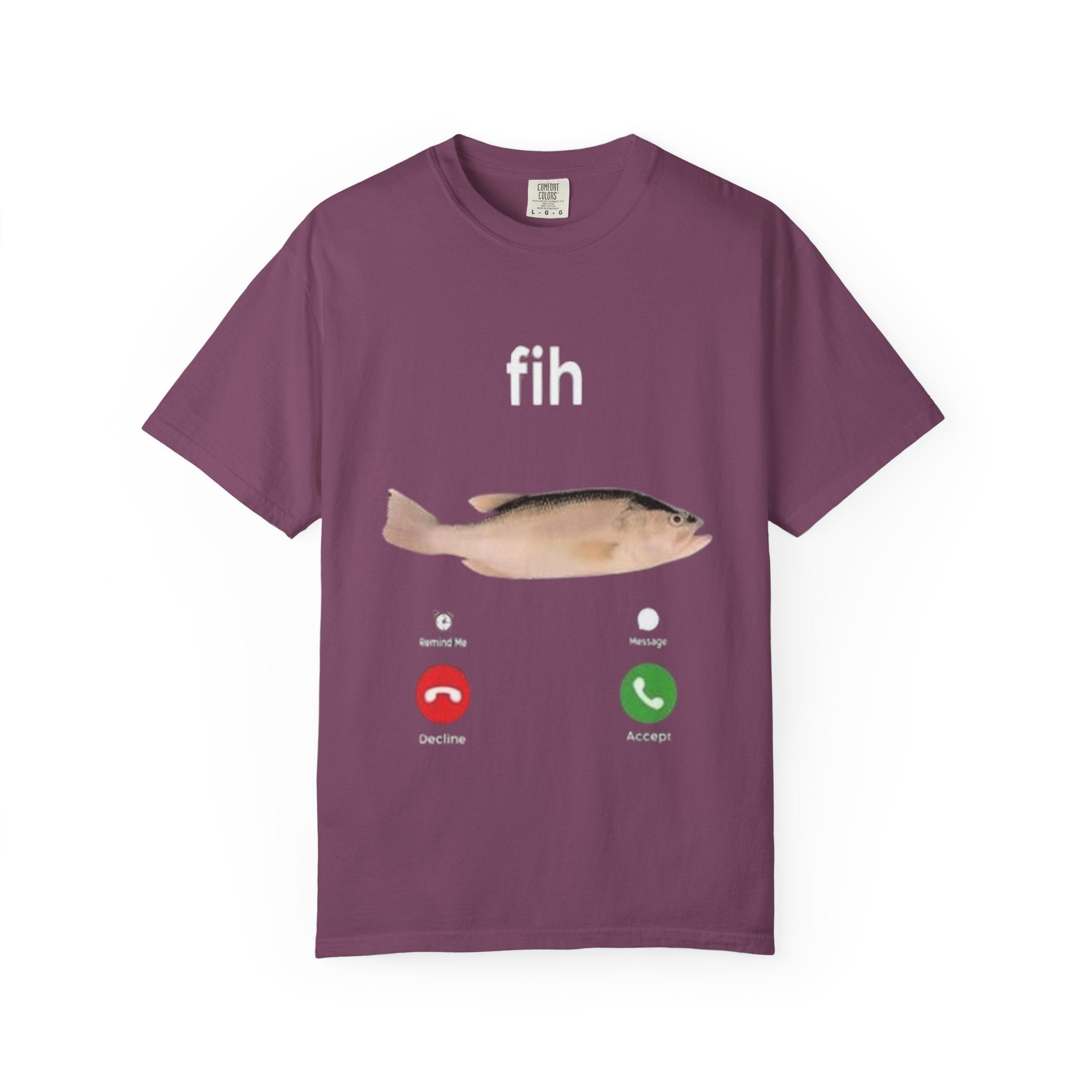 Fish Incoming T-Shirt — Funny Incoming Call Graphic Tee