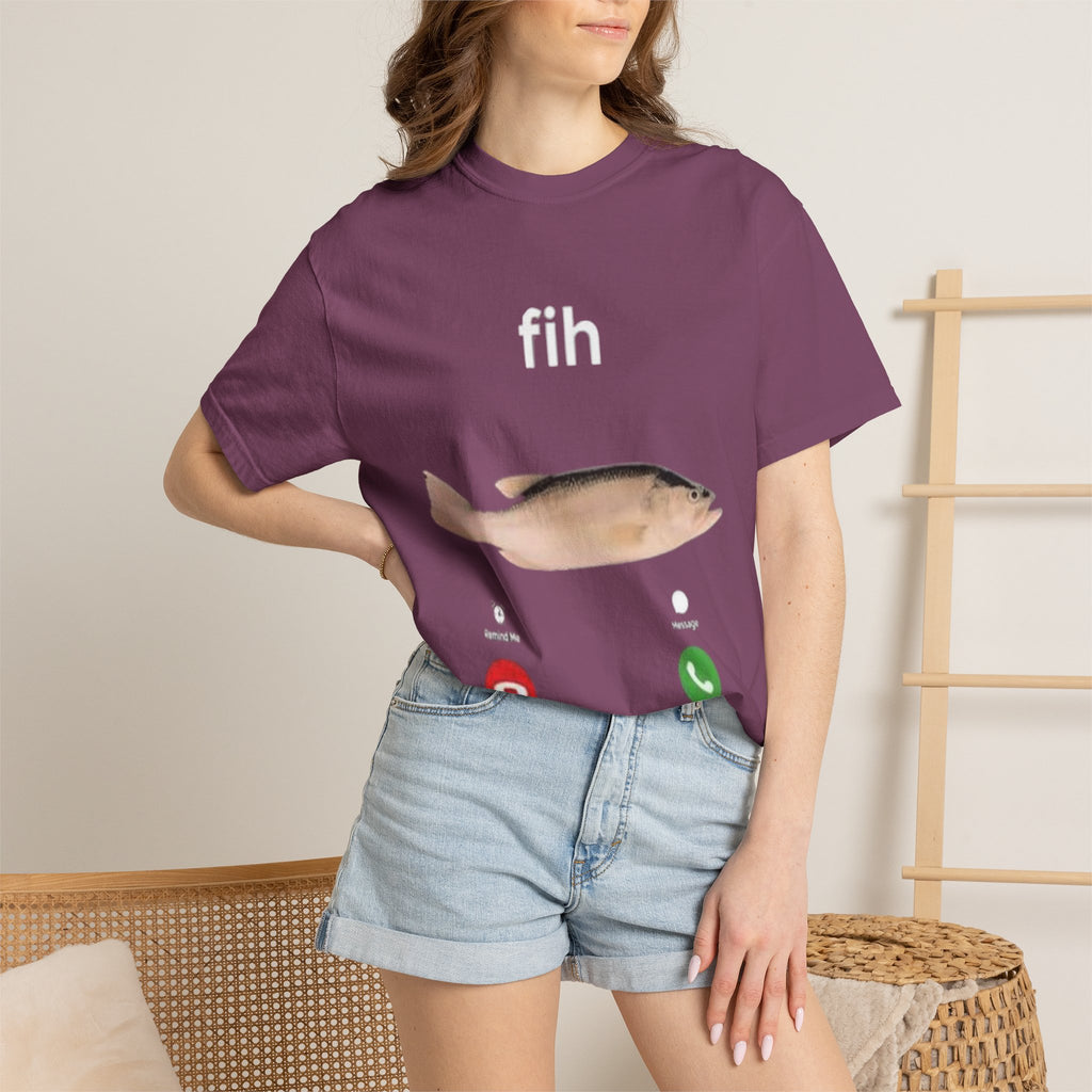 Fish Incoming T-Shirt — Funny Incoming Call Graphic Tee