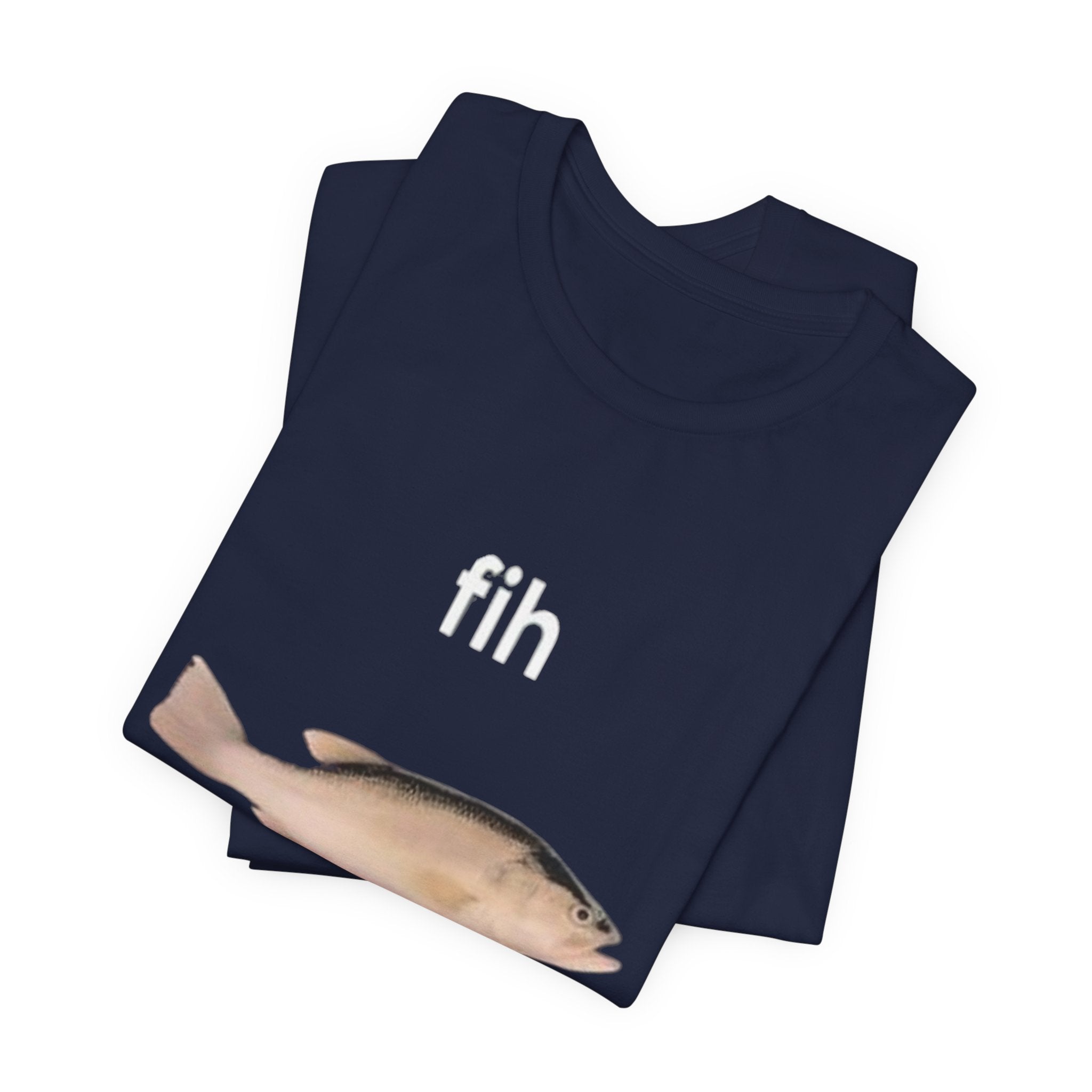 Fish Call T‑Shirt — Funny Incoming Call Design (Answer or Decline)