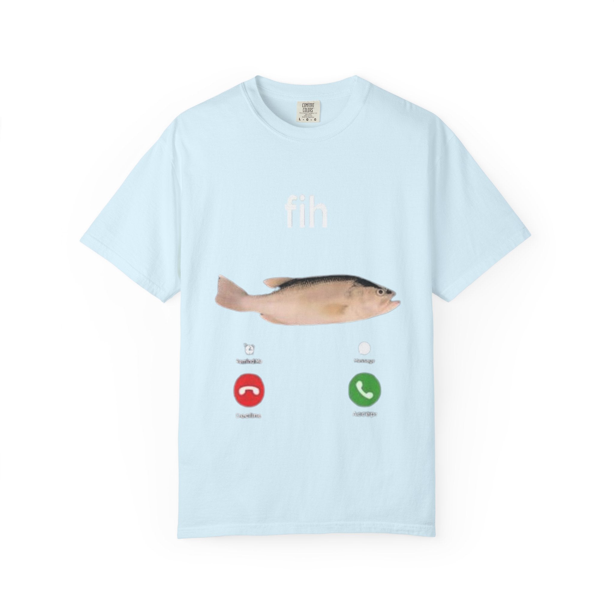Fish Incoming T-Shirt — Funny Incoming Call Graphic Tee