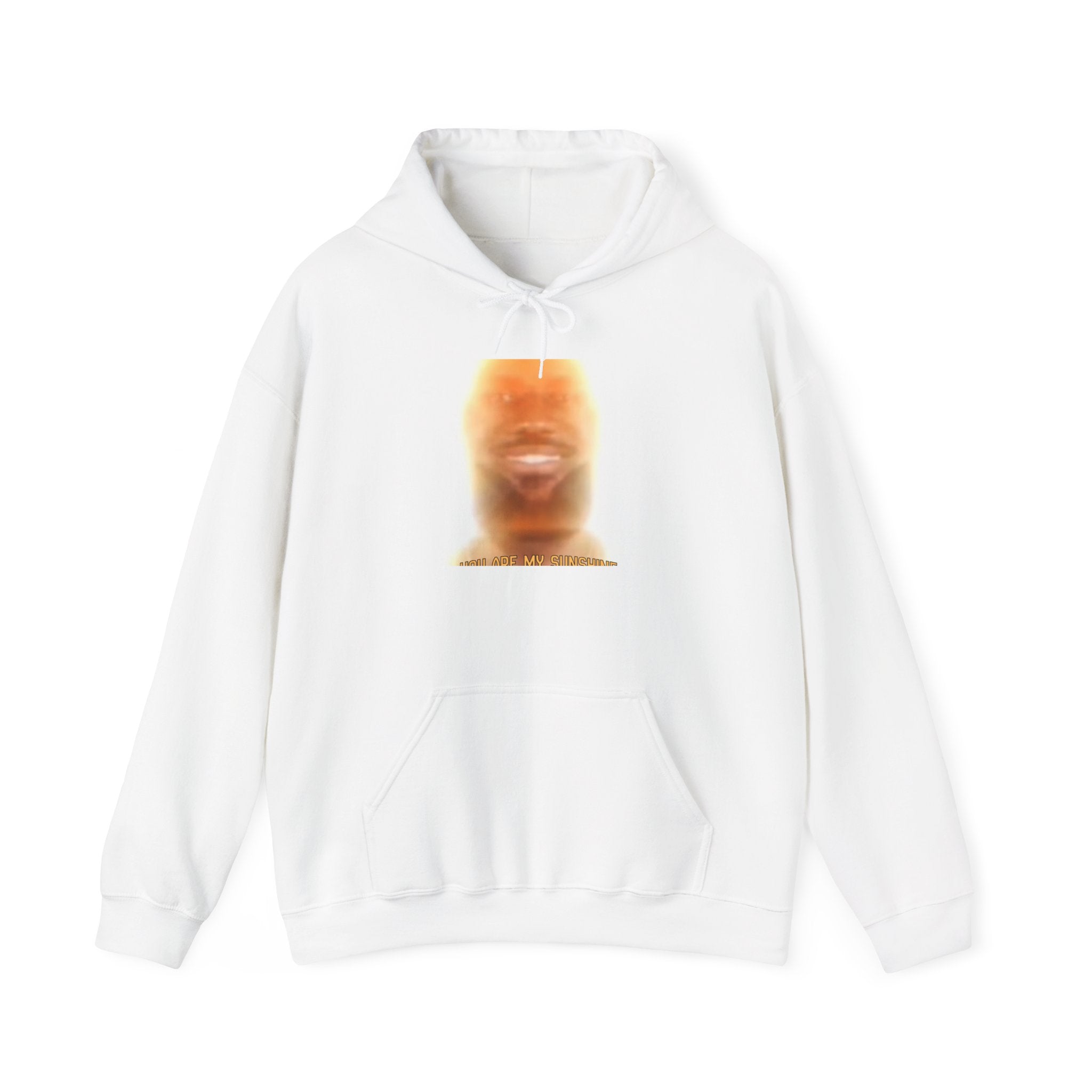Hoodie — Ethereal Face Glow Graphic Hooded Sweatshirt