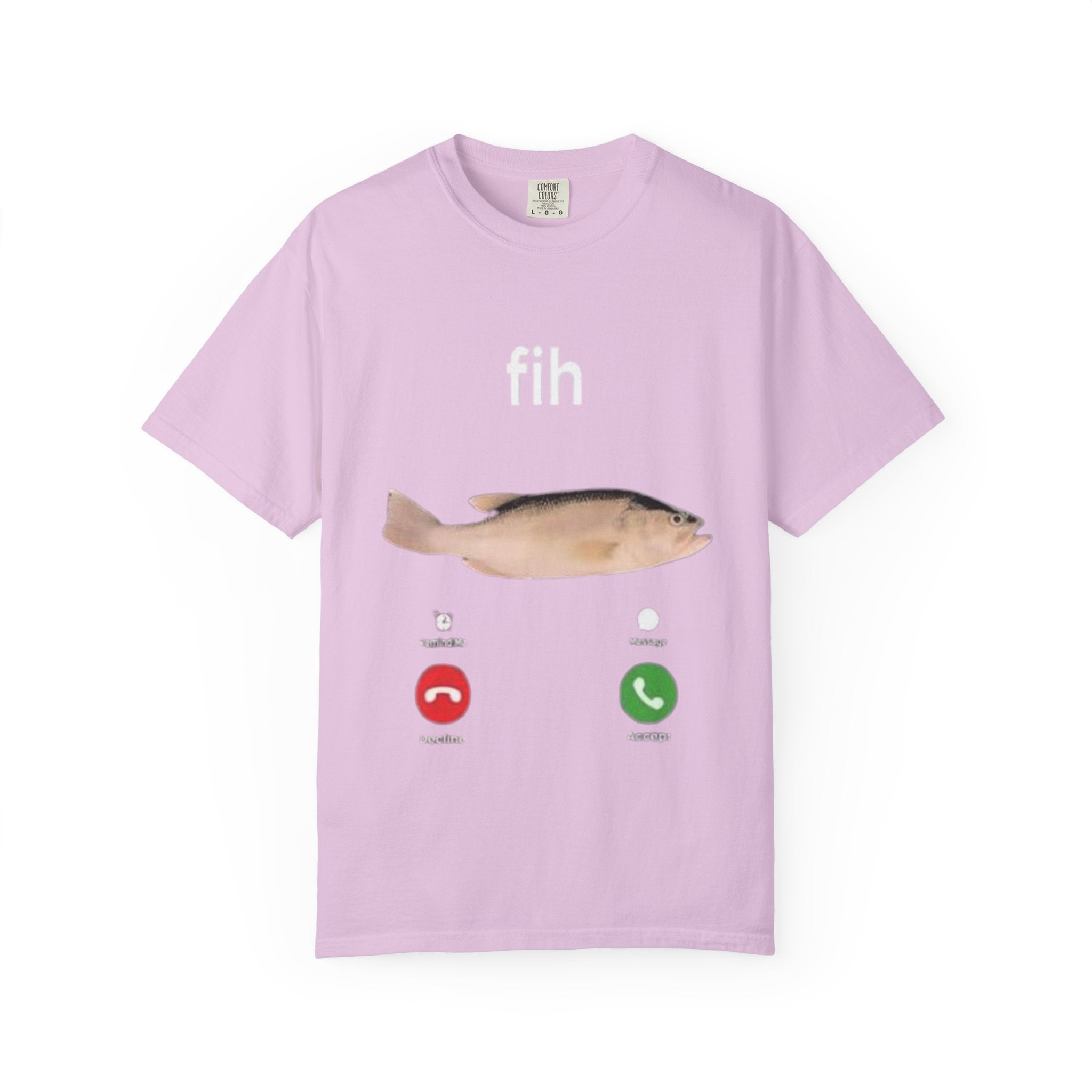 Fish Incoming T-Shirt — Funny Incoming Call Graphic Tee