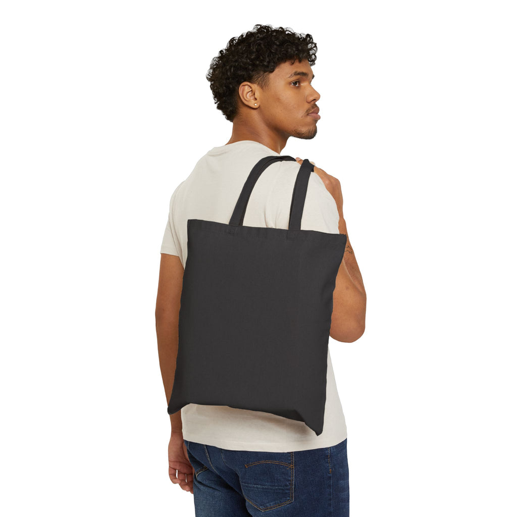 Faith Over Fear Tote | Christian faith scripture tote, playful mixed-font rainbow design