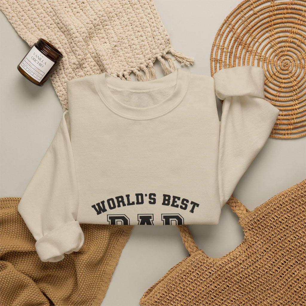 World's Best Dad Crewneck Sweatshirt