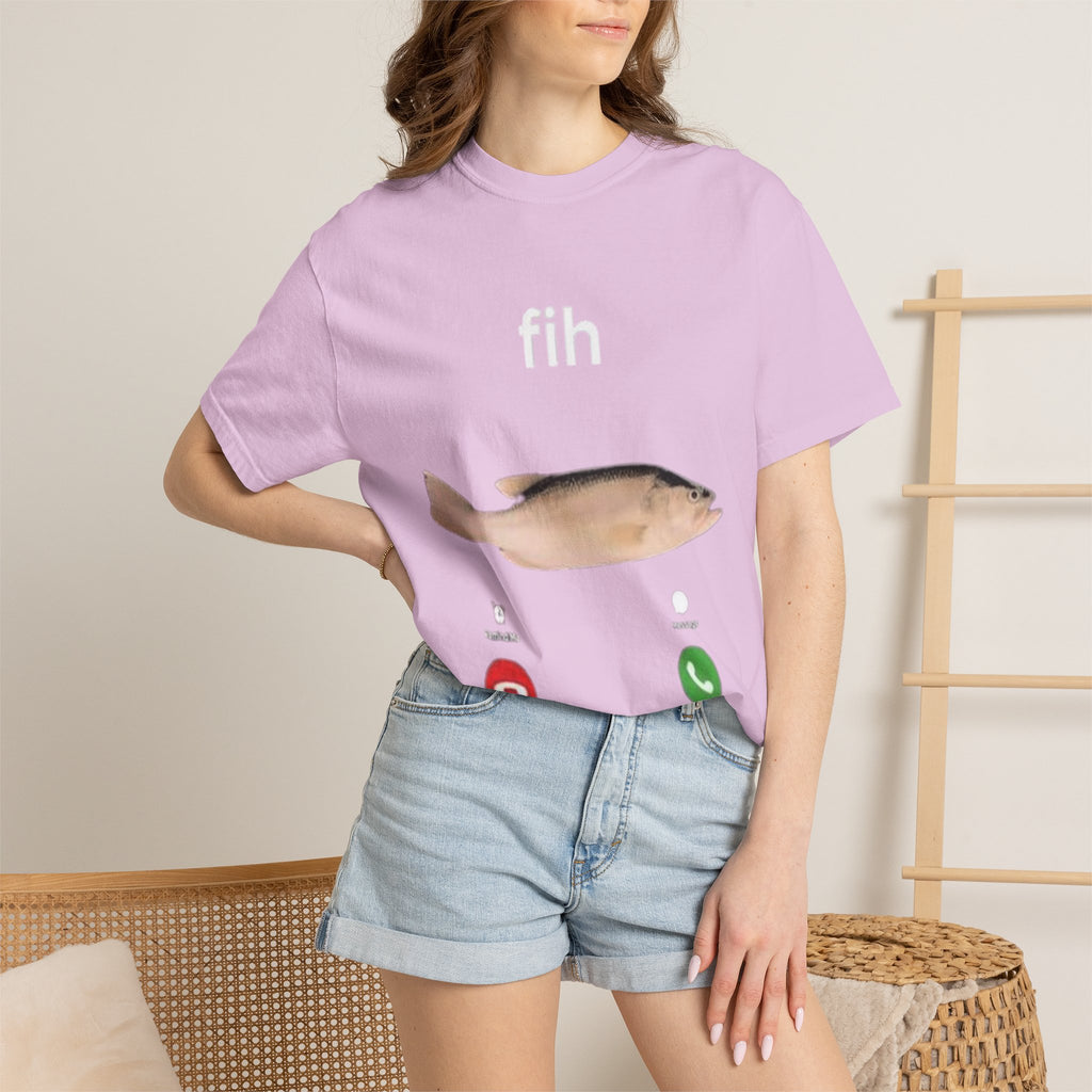 Fish Incoming T-Shirt — Funny Incoming Call Graphic Tee