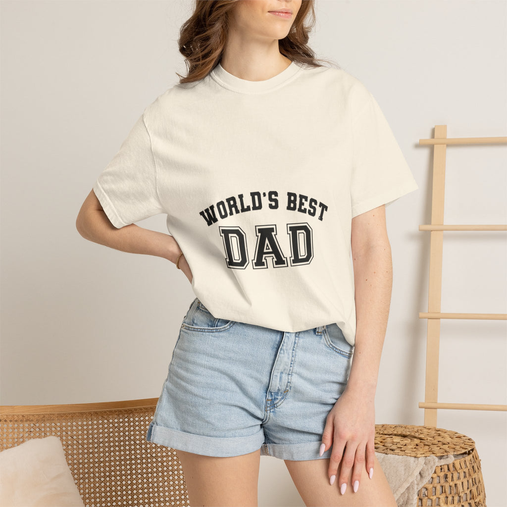 World's Best Dad T-Shirt — Classic Father's Day Gift