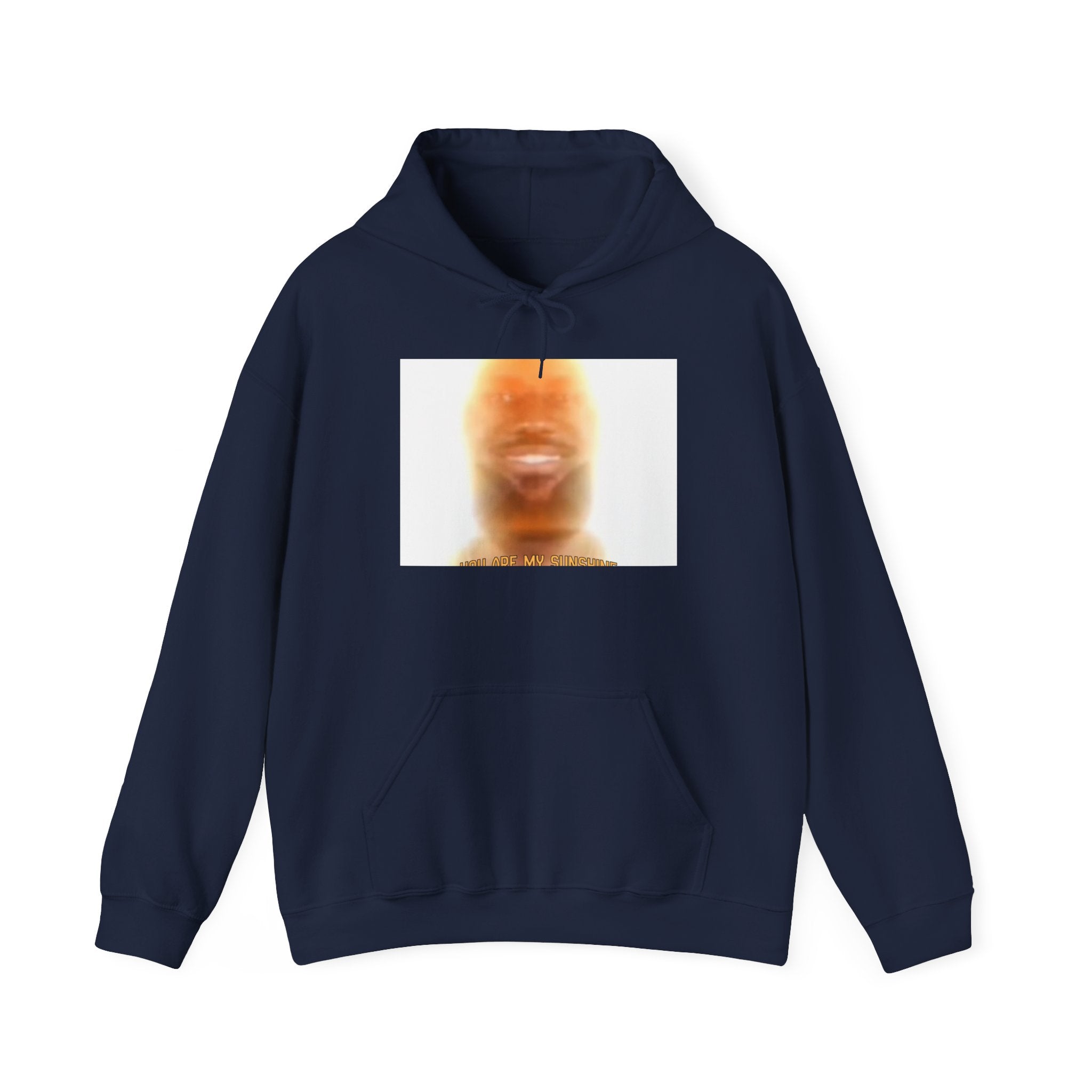 Hoodie — Ethereal Face Glow Graphic Hooded Sweatshirt