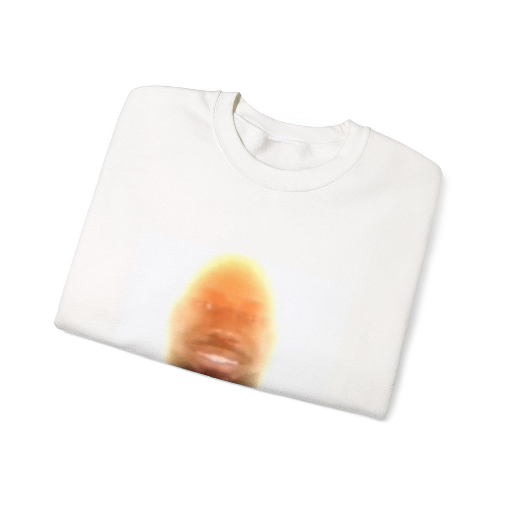 Glowing Face Crewneck Sweatshirt — 'You Are My Sunshine' Graphic
