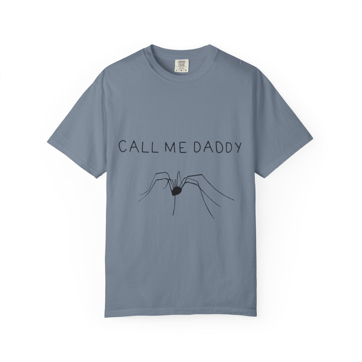 T-Shirt — "Call Me Daddy" Spider Line Art Tee