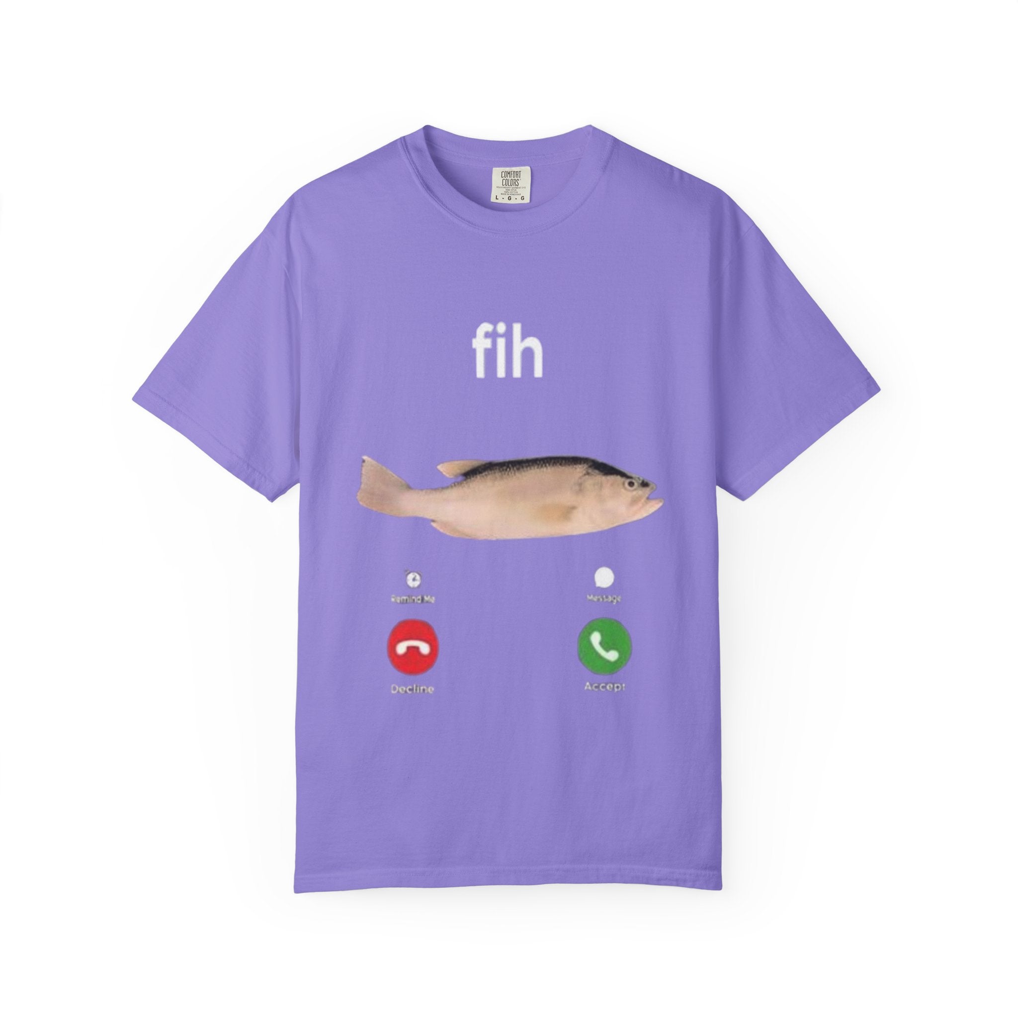 Fish Incoming T-Shirt — Funny Incoming Call Graphic Tee
