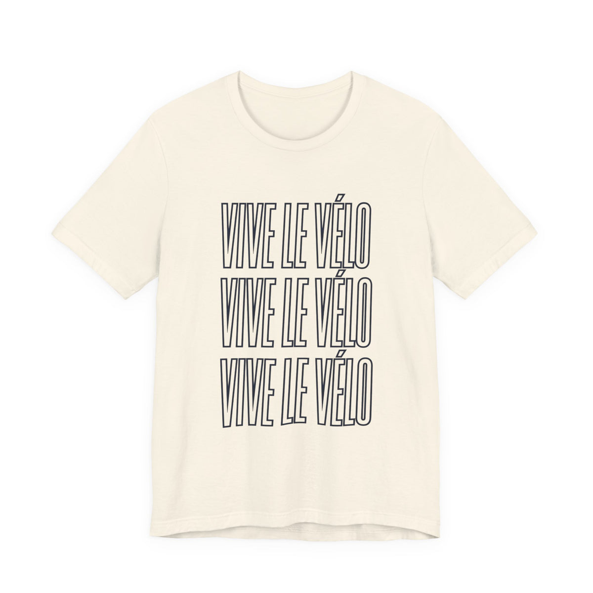 Vive Le Vélo Tee | Cycling Tour de France Lifestyle