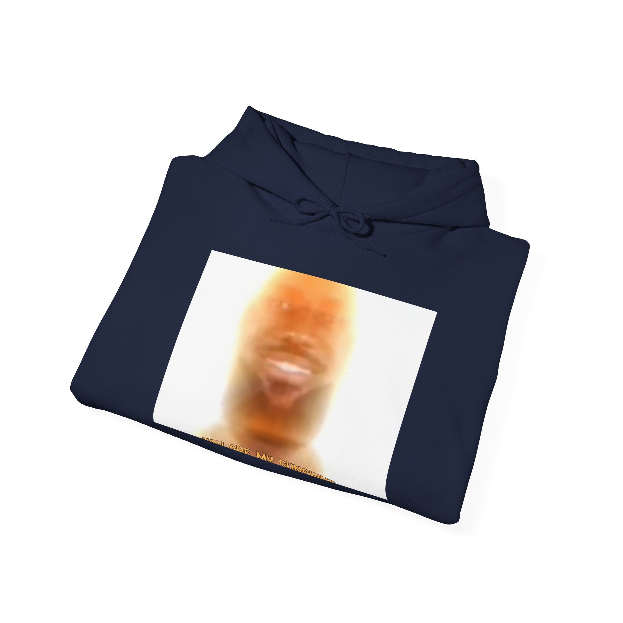 Hoodie — Ethereal Face Glow Graphic Hooded Sweatshirt