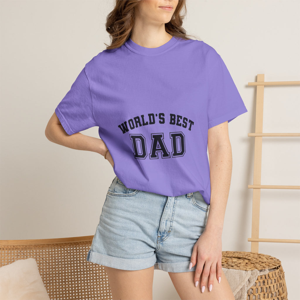 World's Best Dad T-Shirt — Classic Father's Day Gift