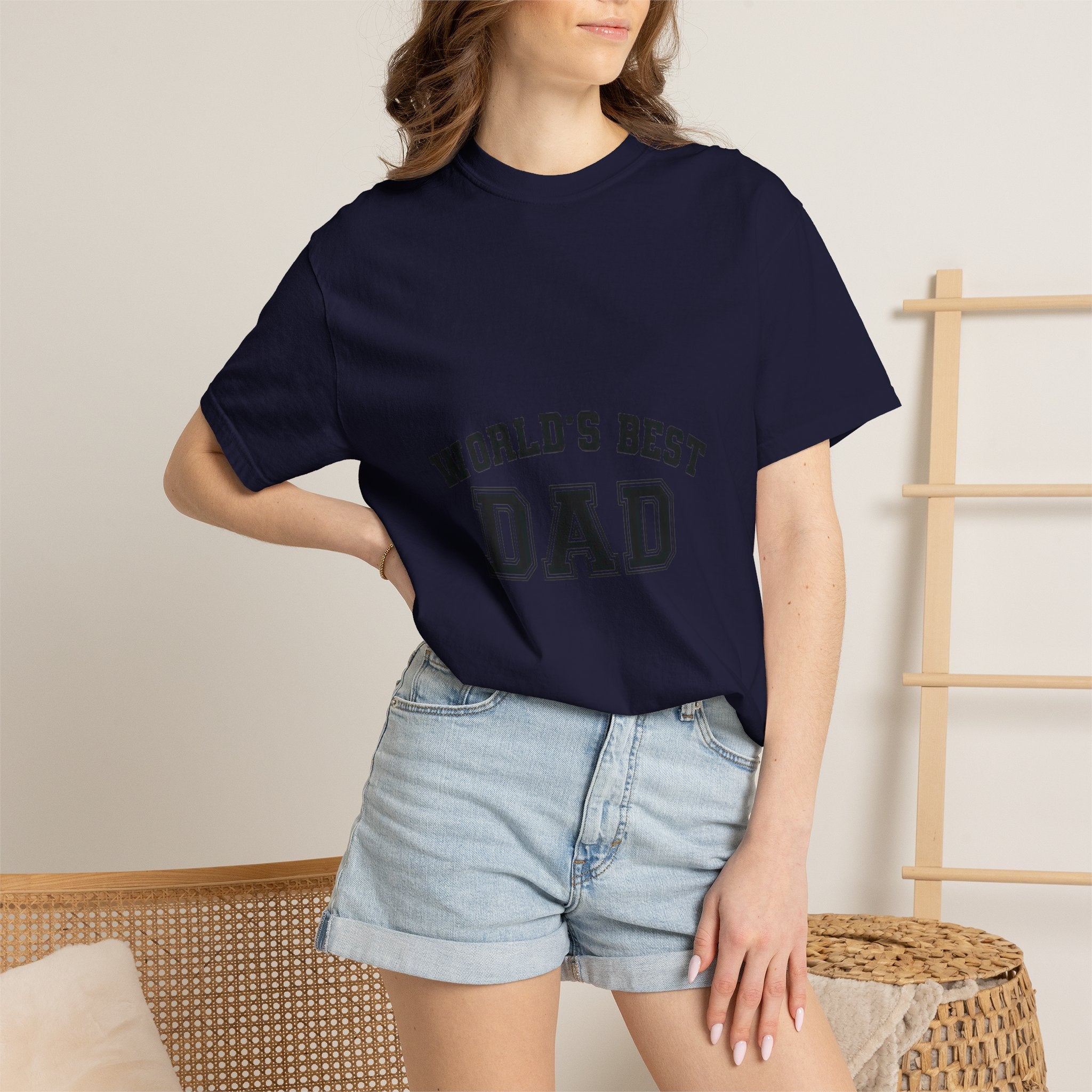World's Best Dad T-Shirt — Classic Father's Day Gift