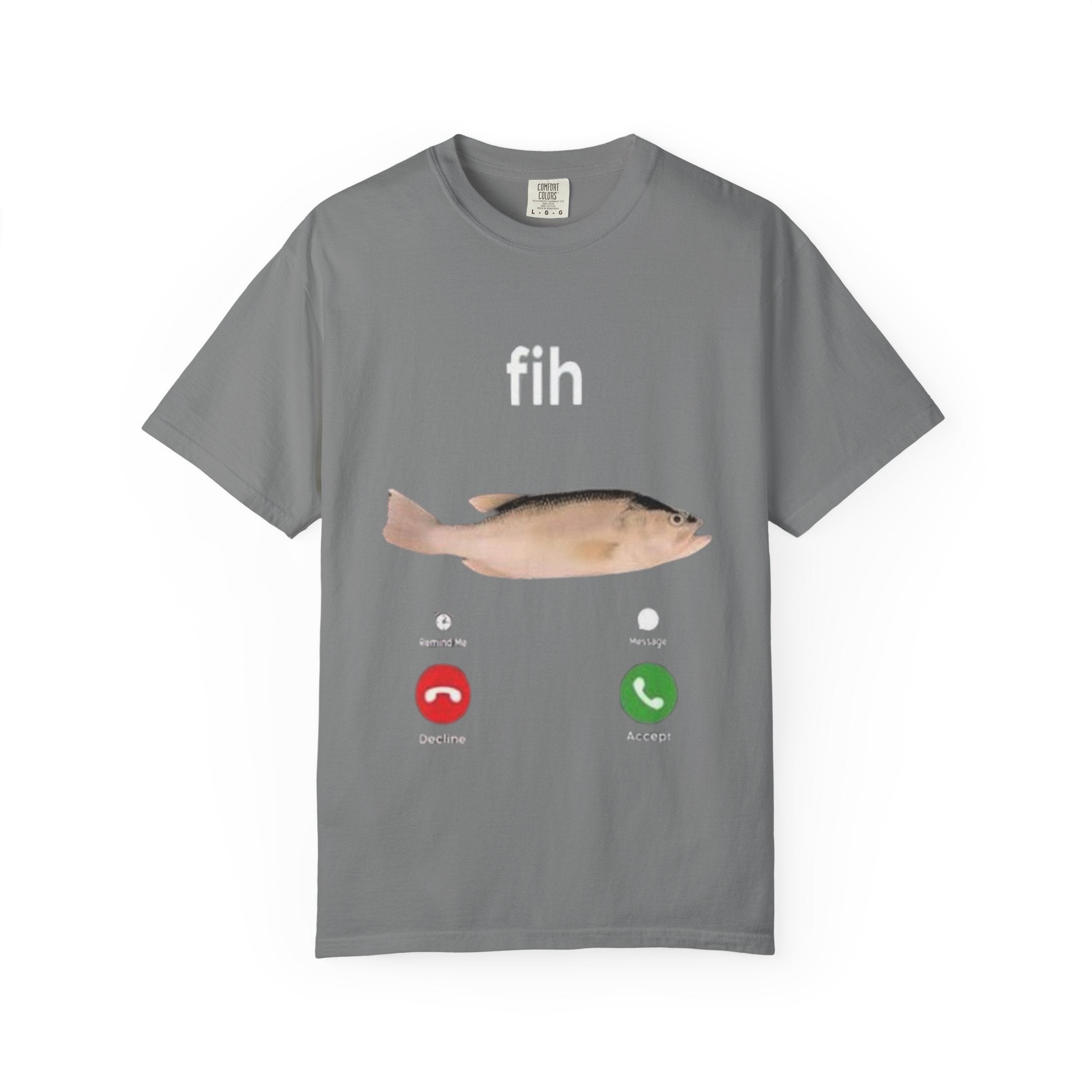 Fish Incoming T-Shirt — Funny Incoming Call Graphic Tee