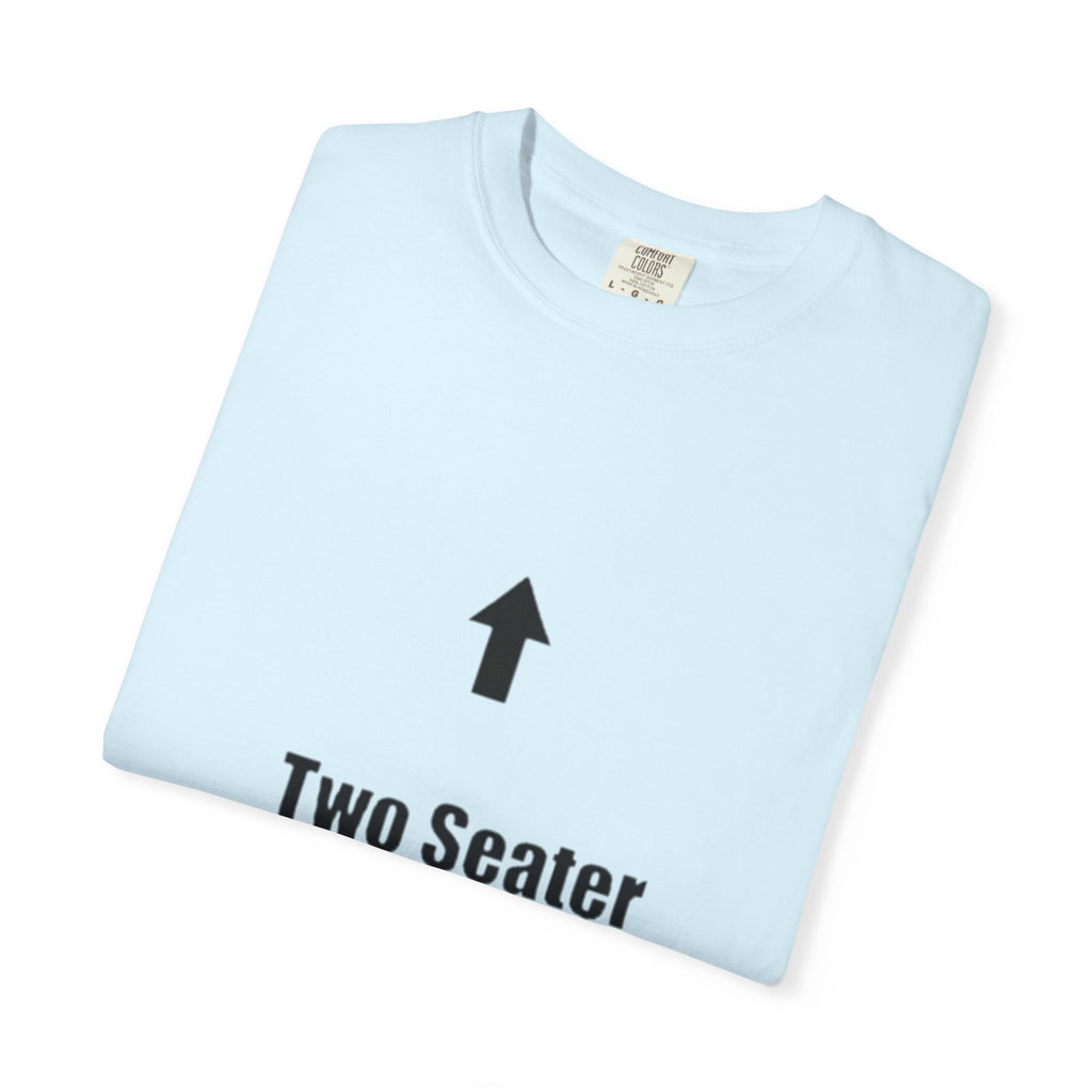 Two Seater T-Shirt — Funny Couples/Matching Tee with Up & Down Arrows