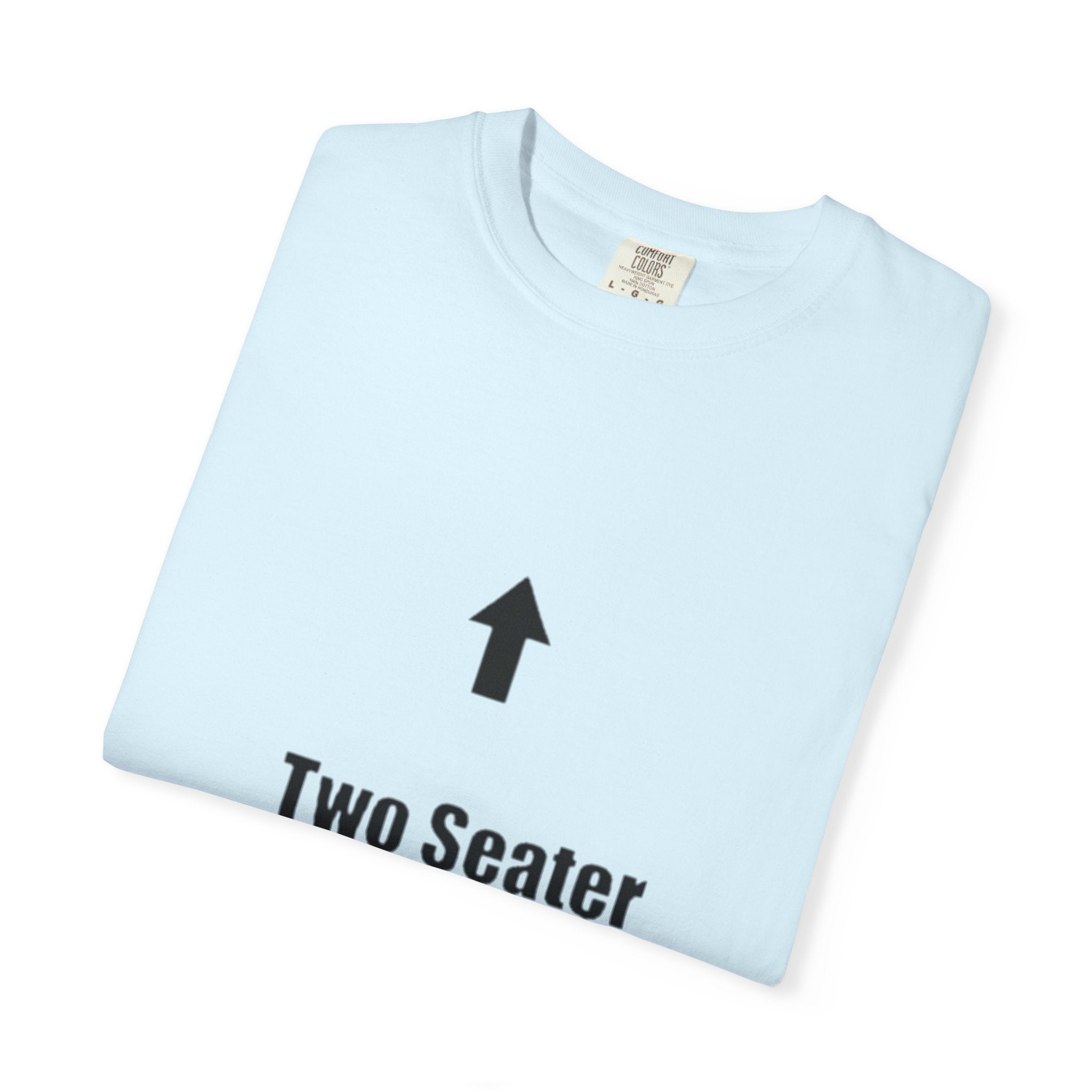 Two Seater T-Shirt — Funny Couples/Matching Tee with Up & Down Arrows
