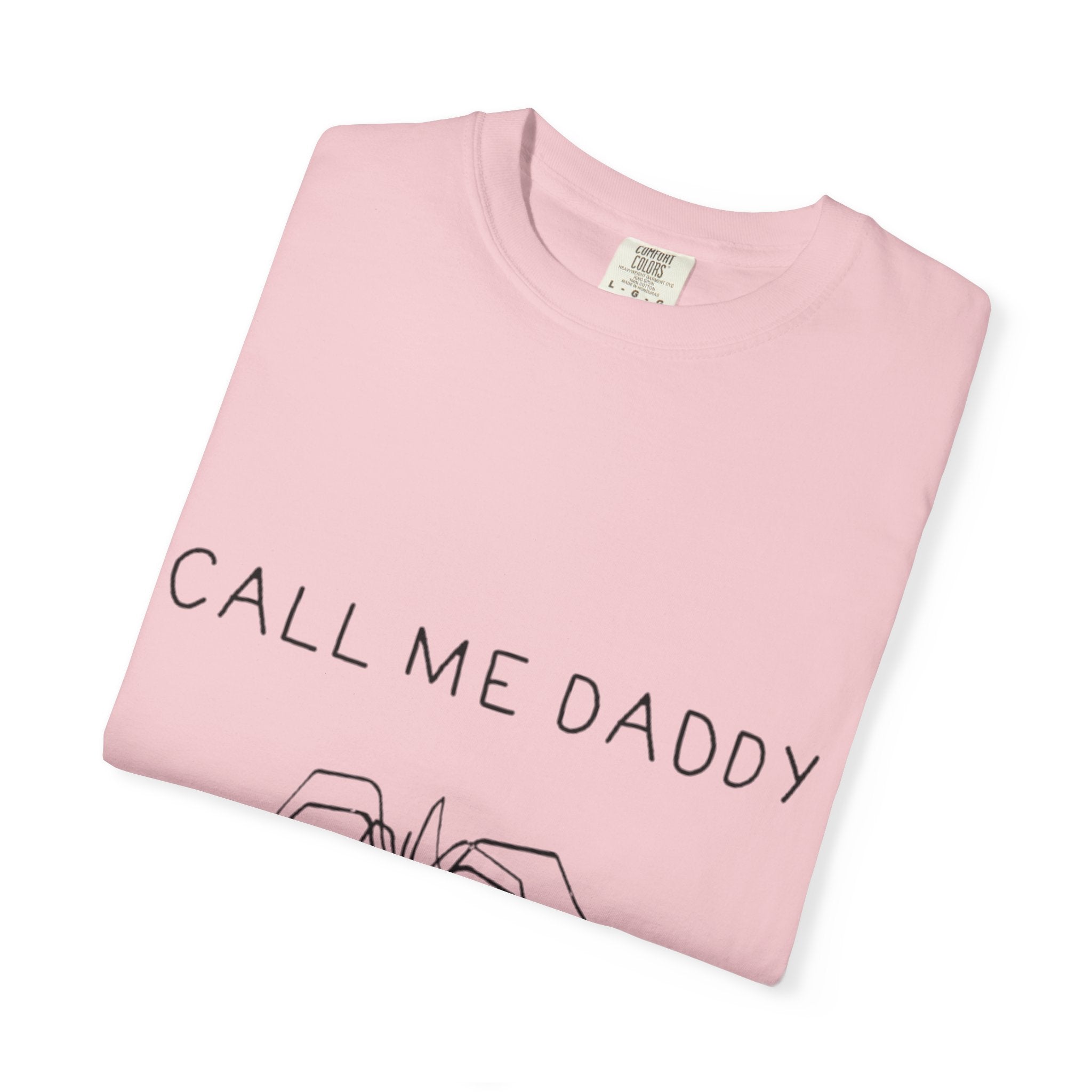 T-Shirt — "Call Me Daddy" Spider Line Art Tee