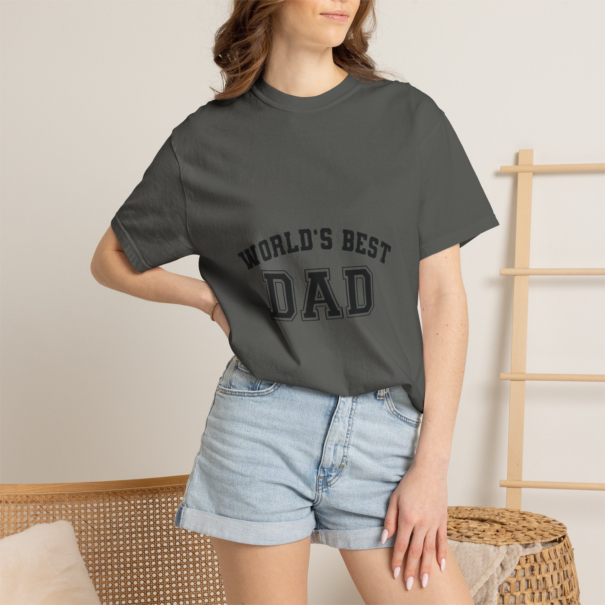 World's Best Dad T-Shirt — Classic Father's Day Gift