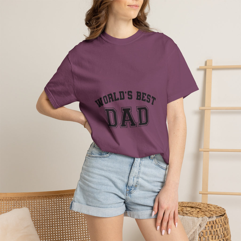 World's Best Dad T-Shirt — Classic Father's Day Gift