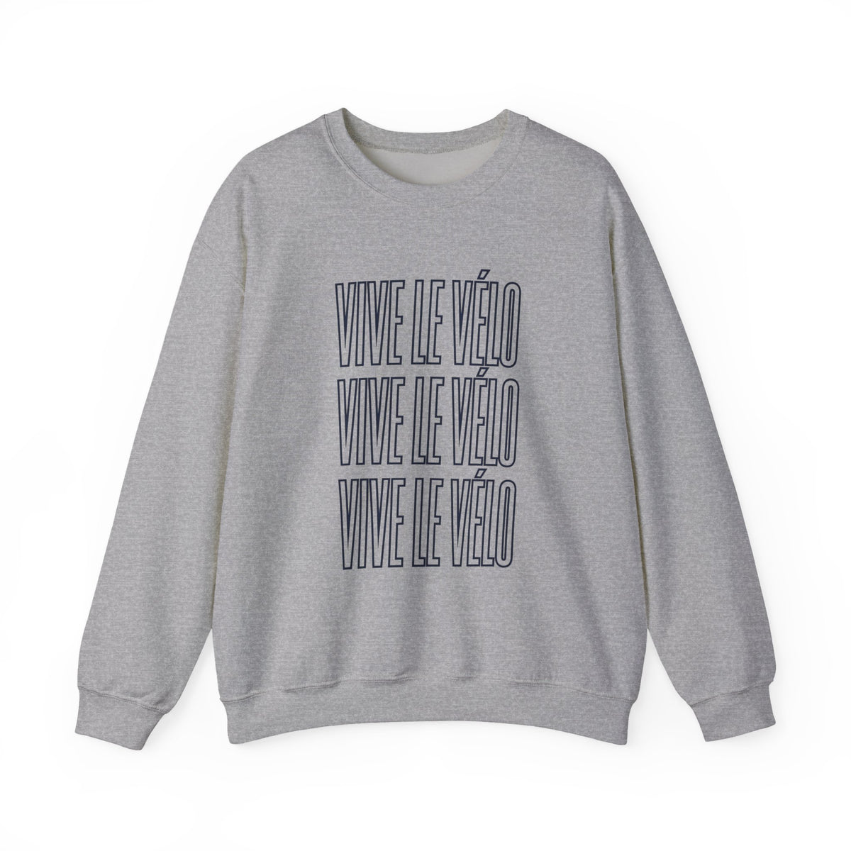 Vive le Vélo Crewneck Sweatshirt | Cycling Tour de France Style