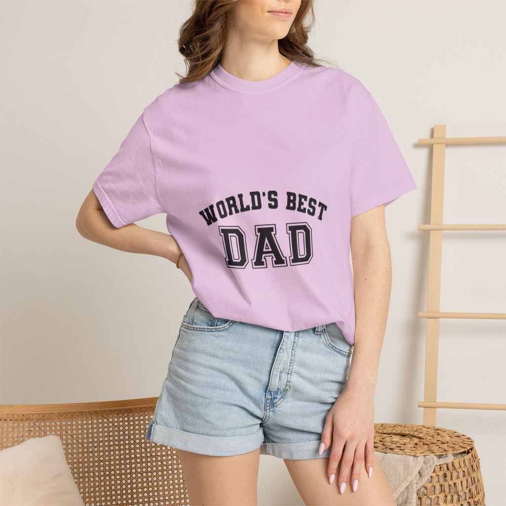 World's Best Dad T-Shirt — Classic Father's Day Gift