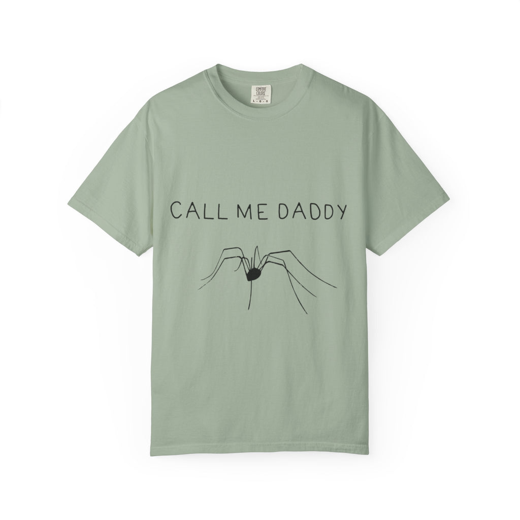T-Shirt — "Call Me Daddy" Spider Line Art Tee