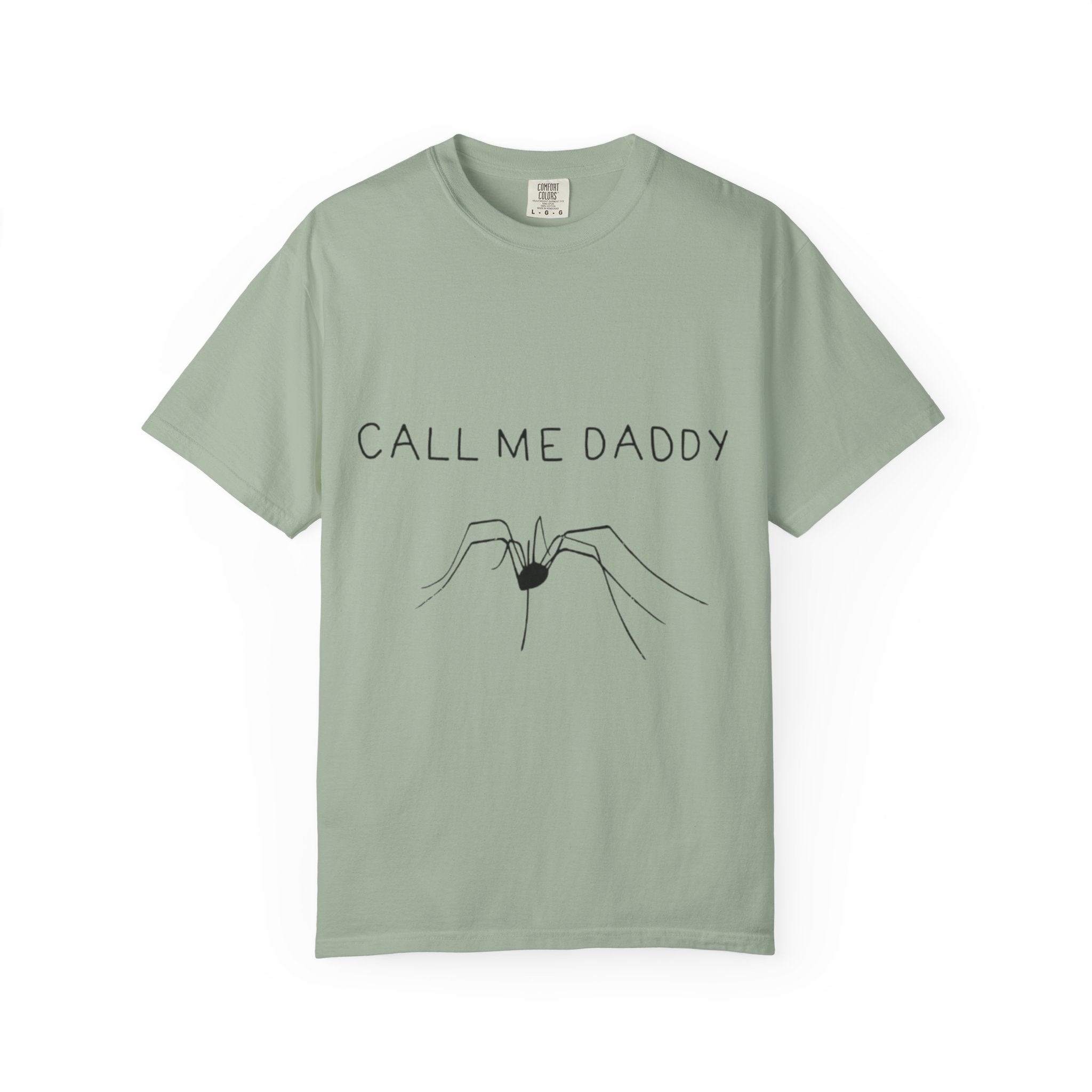 T-Shirt — "Call Me Daddy" Spider Line Art Tee