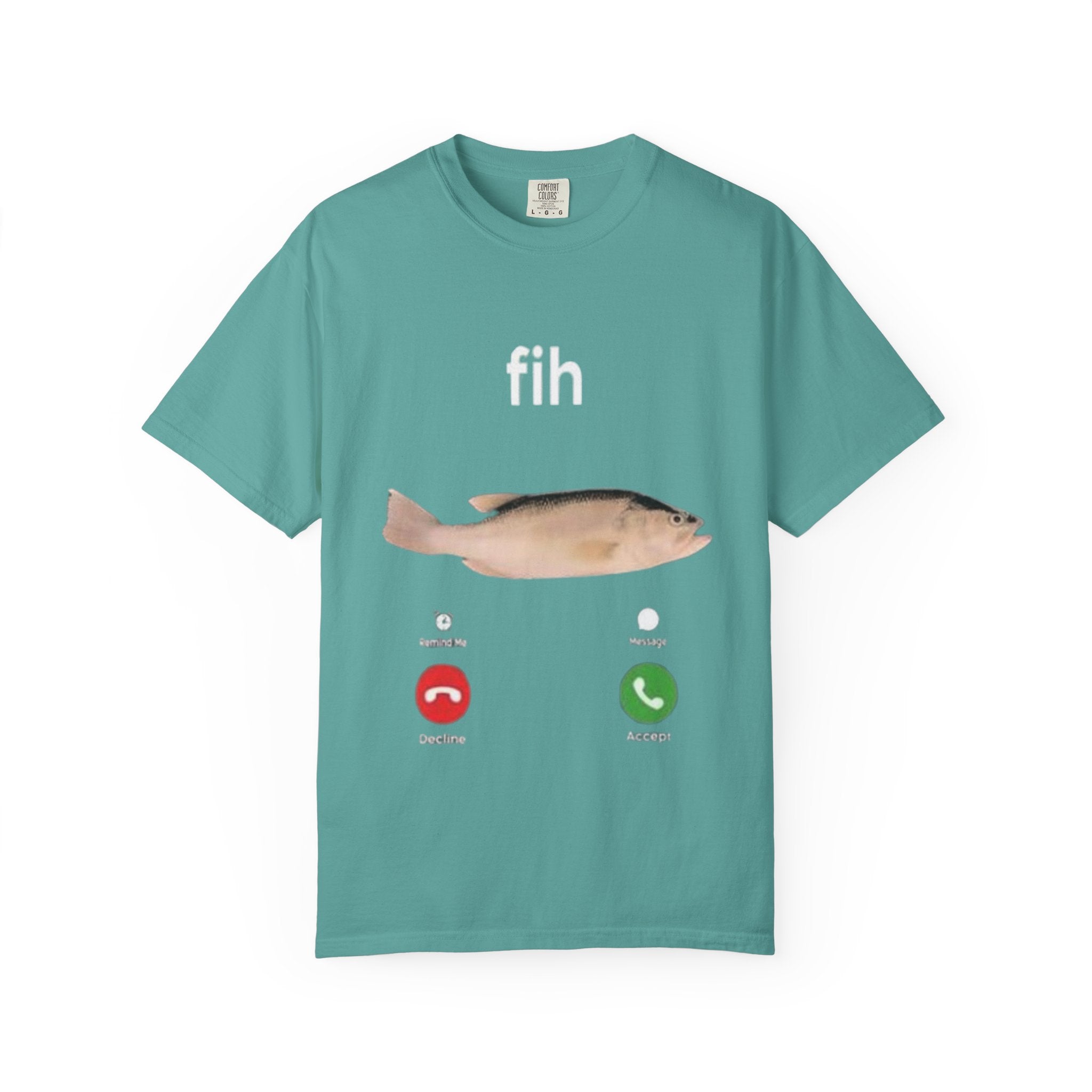 Fish Incoming T-Shirt — Funny Incoming Call Graphic Tee