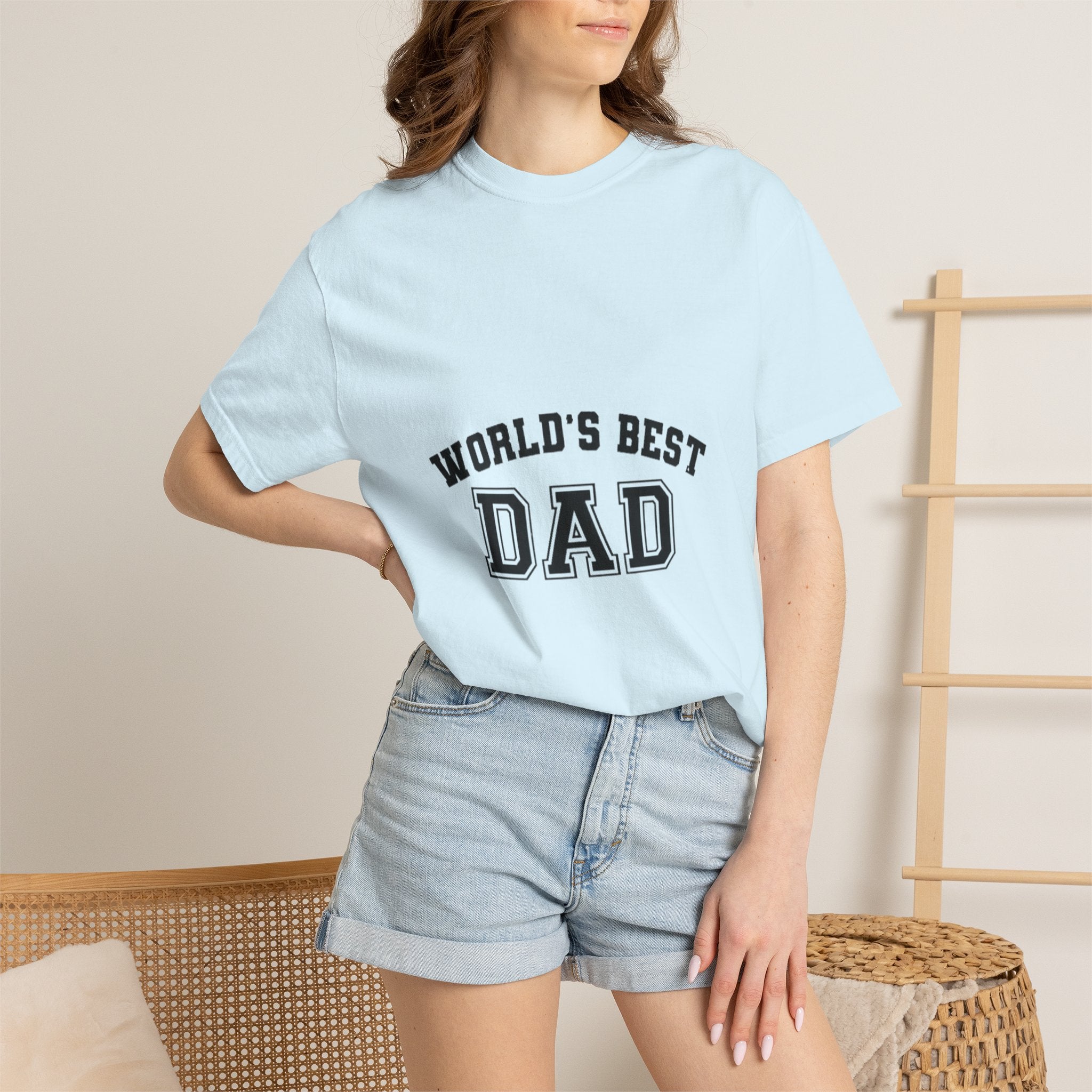 World's Best Dad T-Shirt — Classic Father's Day Gift