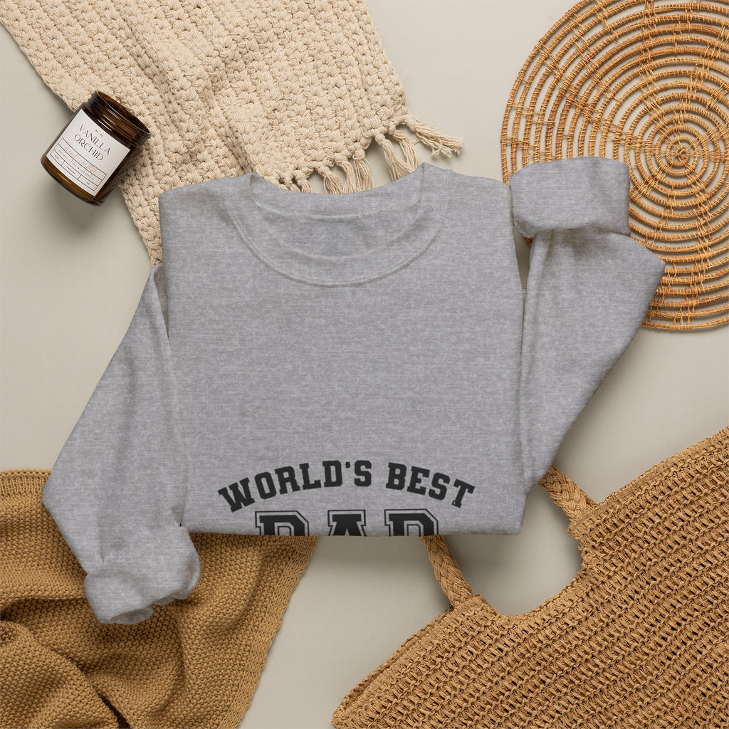 World's Best Dad Crewneck Sweatshirt