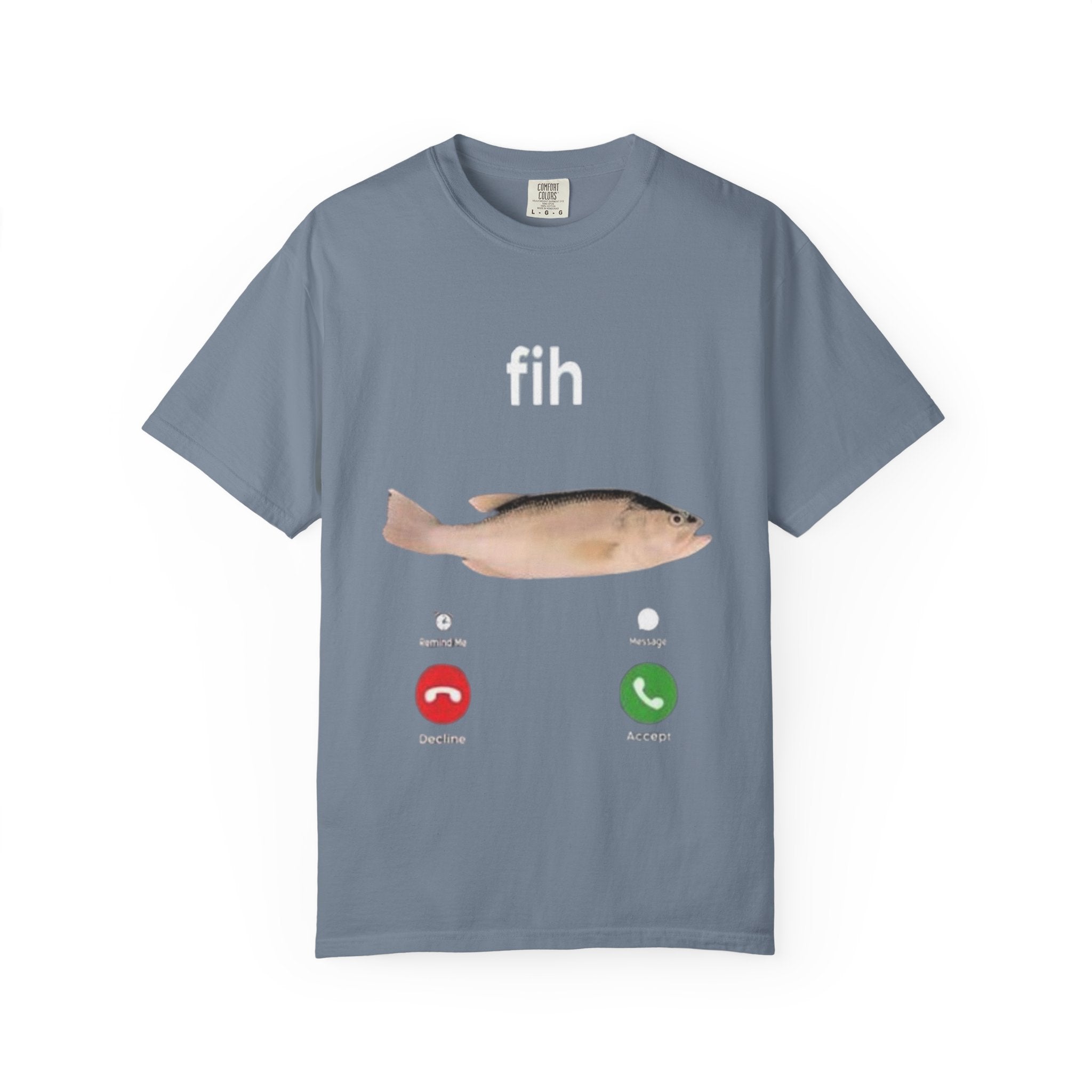 Fish Incoming T-Shirt — Funny Incoming Call Graphic Tee